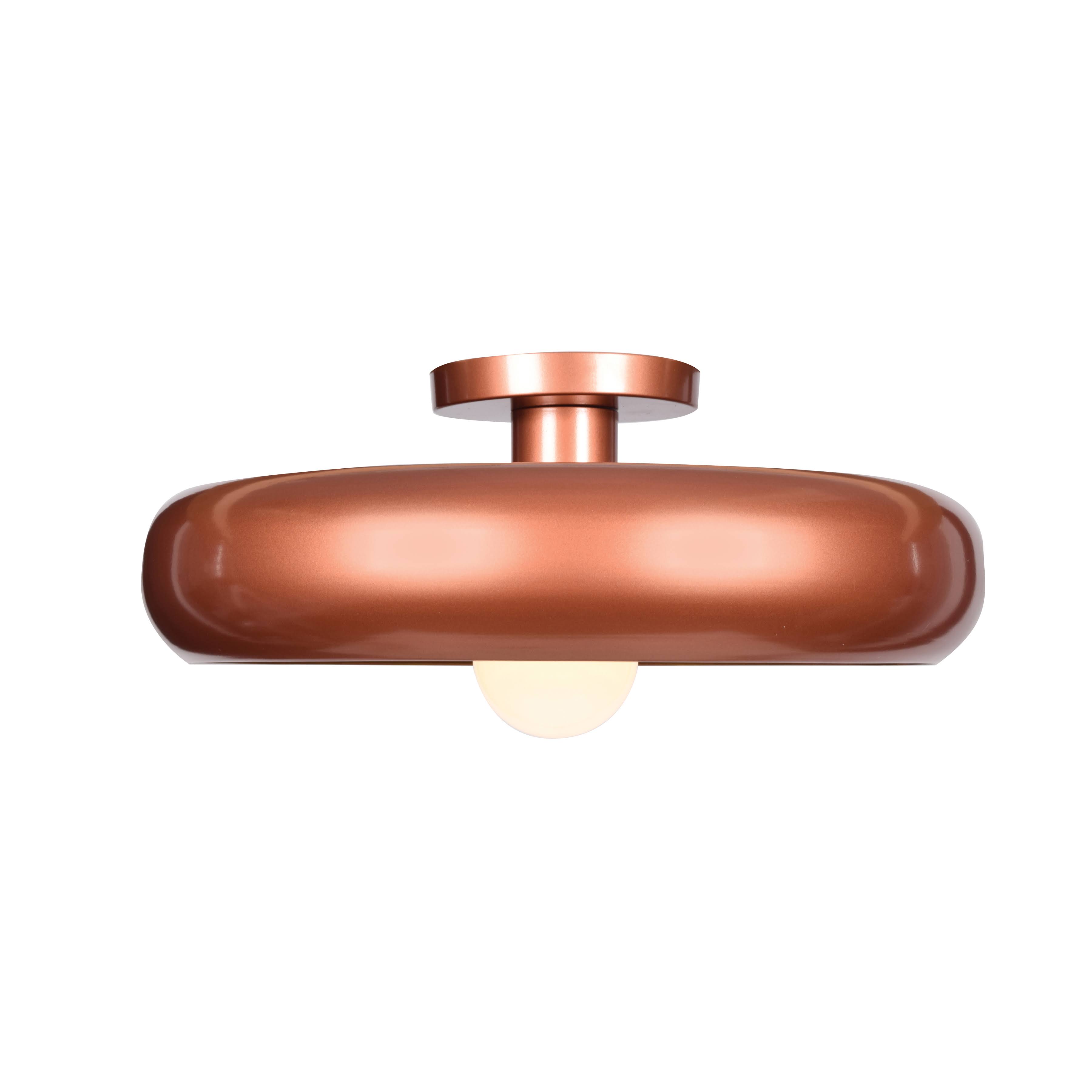 Access Lighting 23880LEDDLP-CP/GLD Bistro Round Colored LED Flush Mount