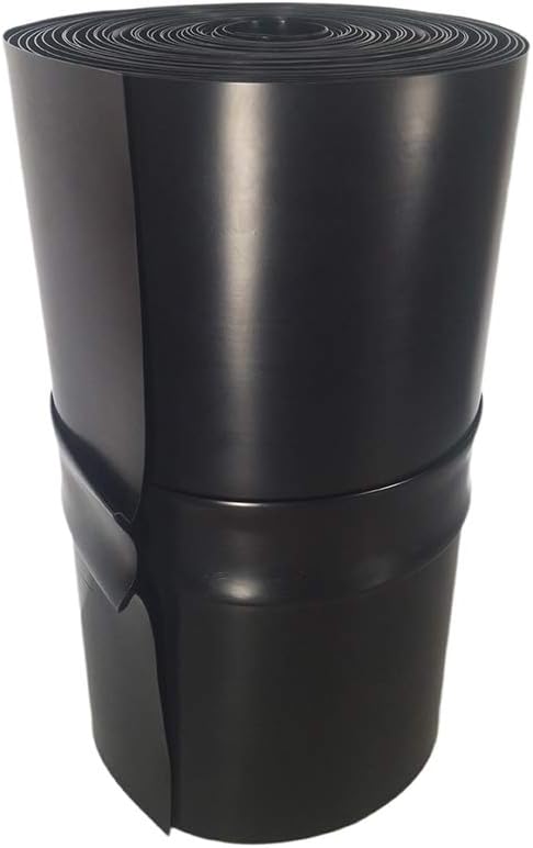 Goberco Under Deck Drainage System -Z/50/16- 50' Long Roll, for 16'' Joist Spacing, 30 Mil Thick Black Trough, Create Dry Below Deck Storage