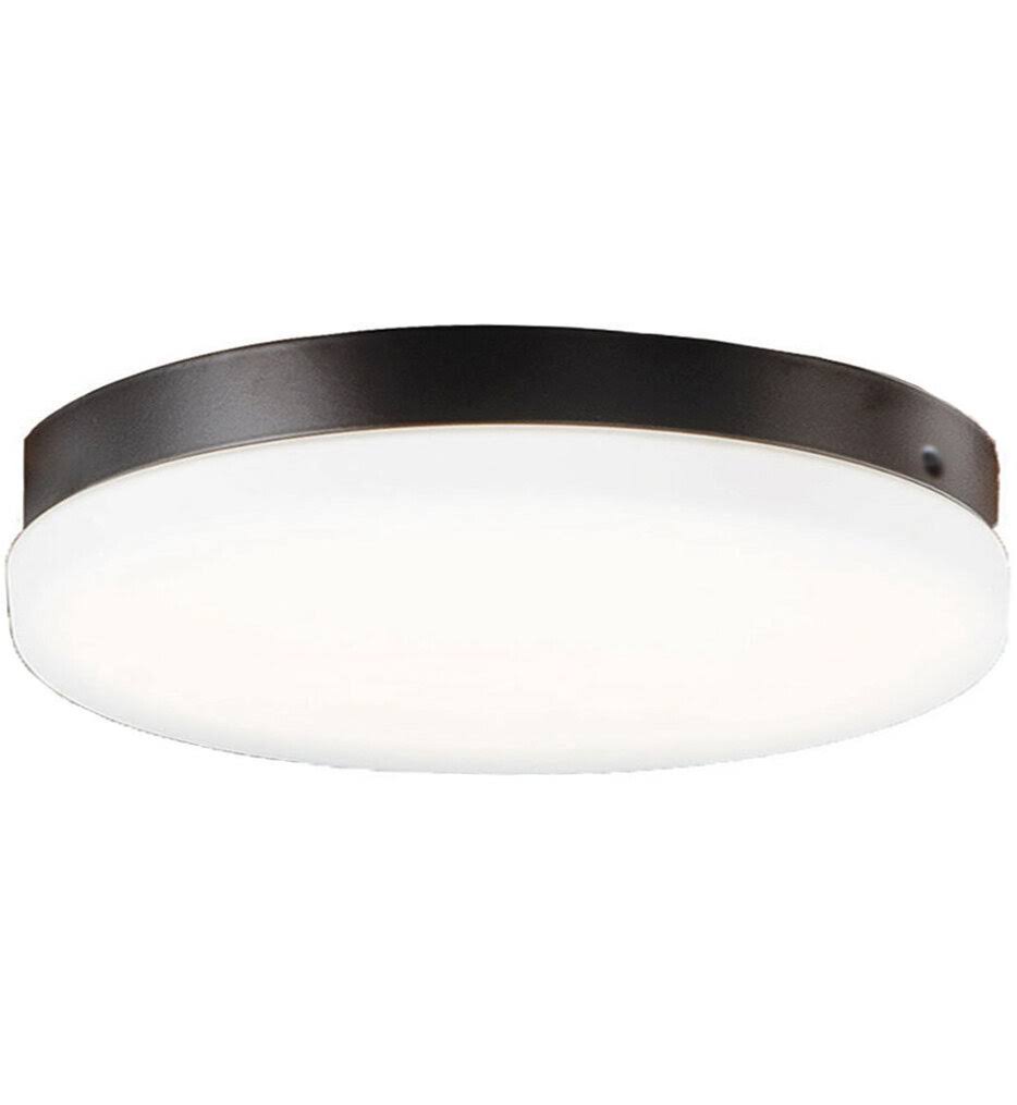 Modern Forms F-1811-70-LED-27MB Aviator - 8 inch 19W 1 Light LED Kit for 70 inch Ceiling Fan 2700K LED Light Kit Matte Black Fin