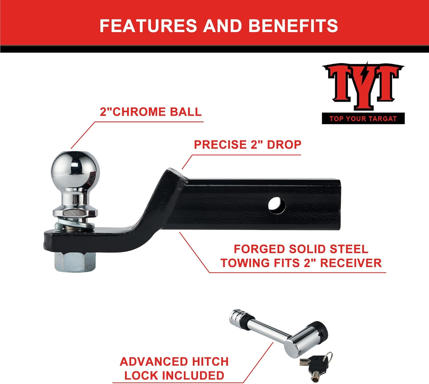 TYT Trailer Hitch Mount with 2