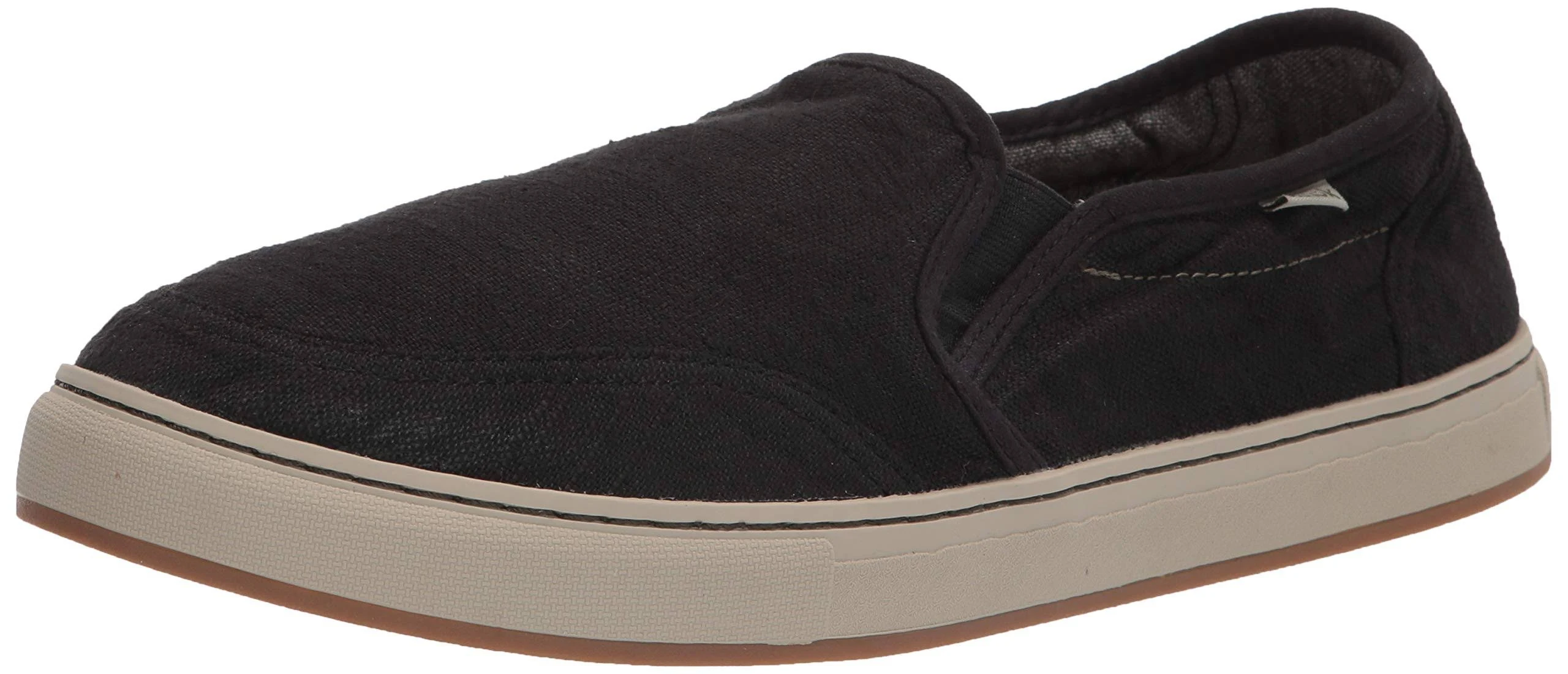 Sanuk Tideline Hemp Washed Black / 12