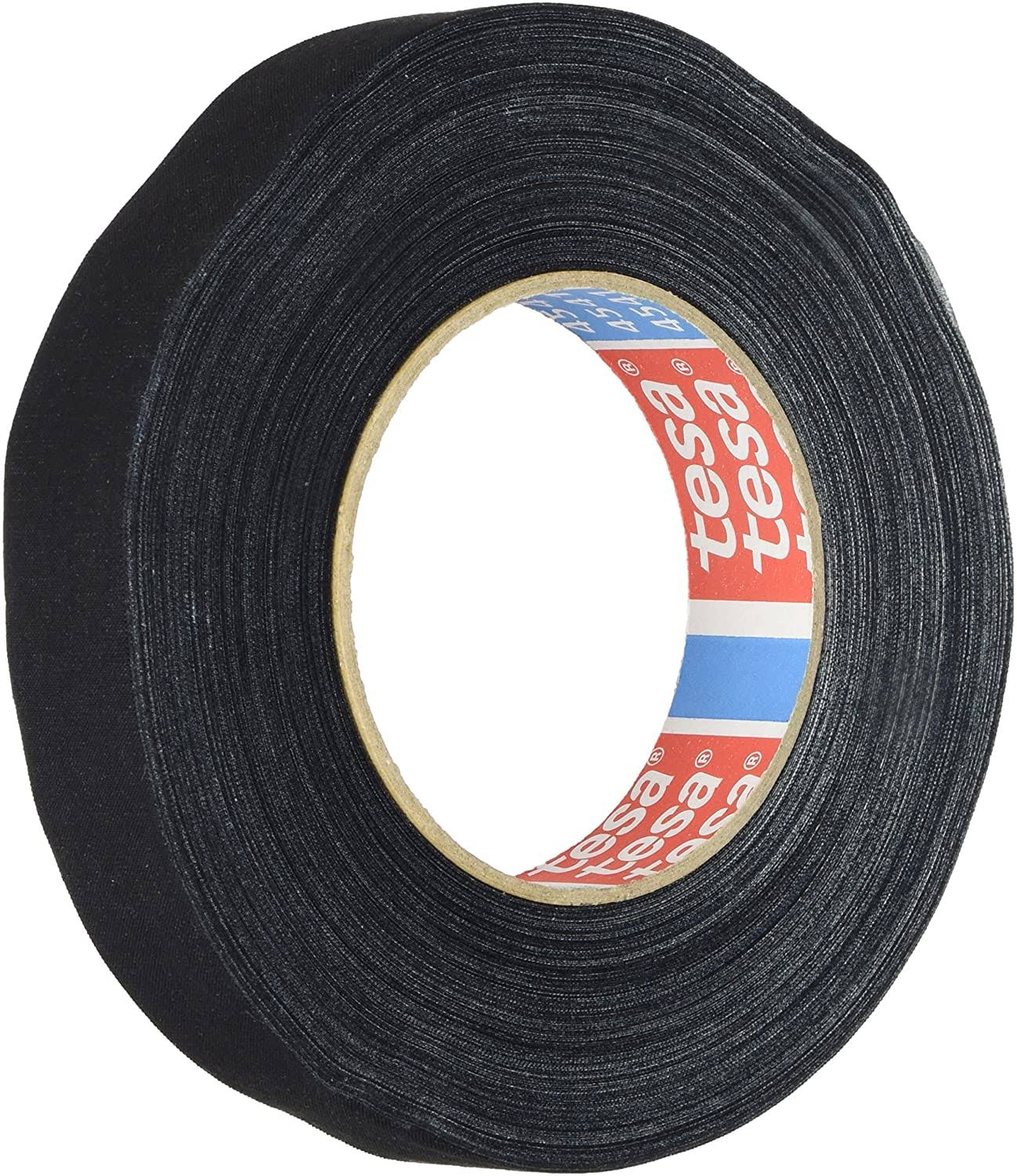 Tesa 04541-00015-00 4541 Fabric Tape 25 mm x 50 M Black