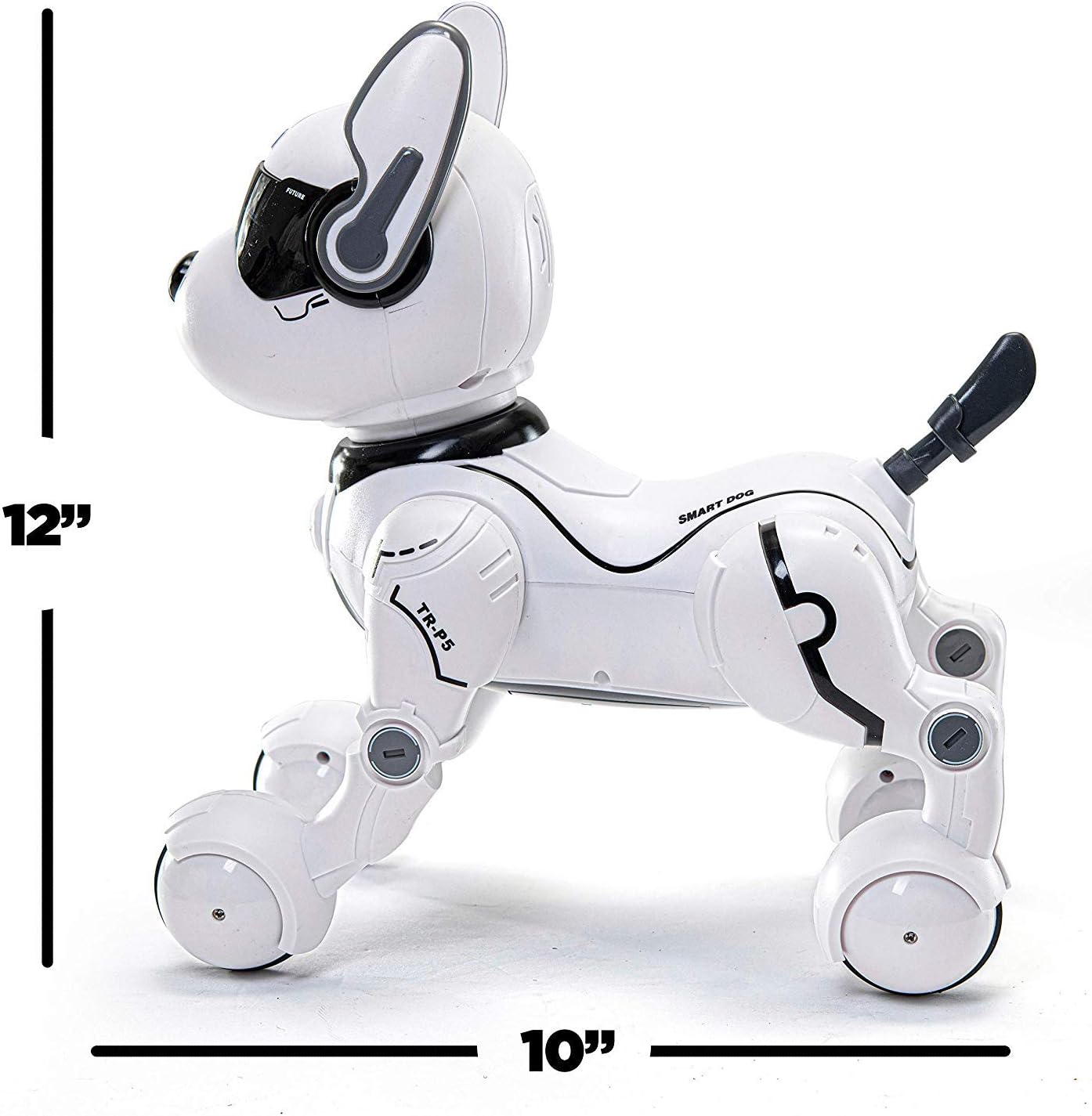 Remote Control Robot Dog Toy, Robots for Kids, Rc Dog Robot Toys for Kids 3,4,5,6,7,8,9,10 Year Old and up, Smart & Dancing Robot Toy, Imitates Animals Mini Pet Dog Robot… Pack of 2