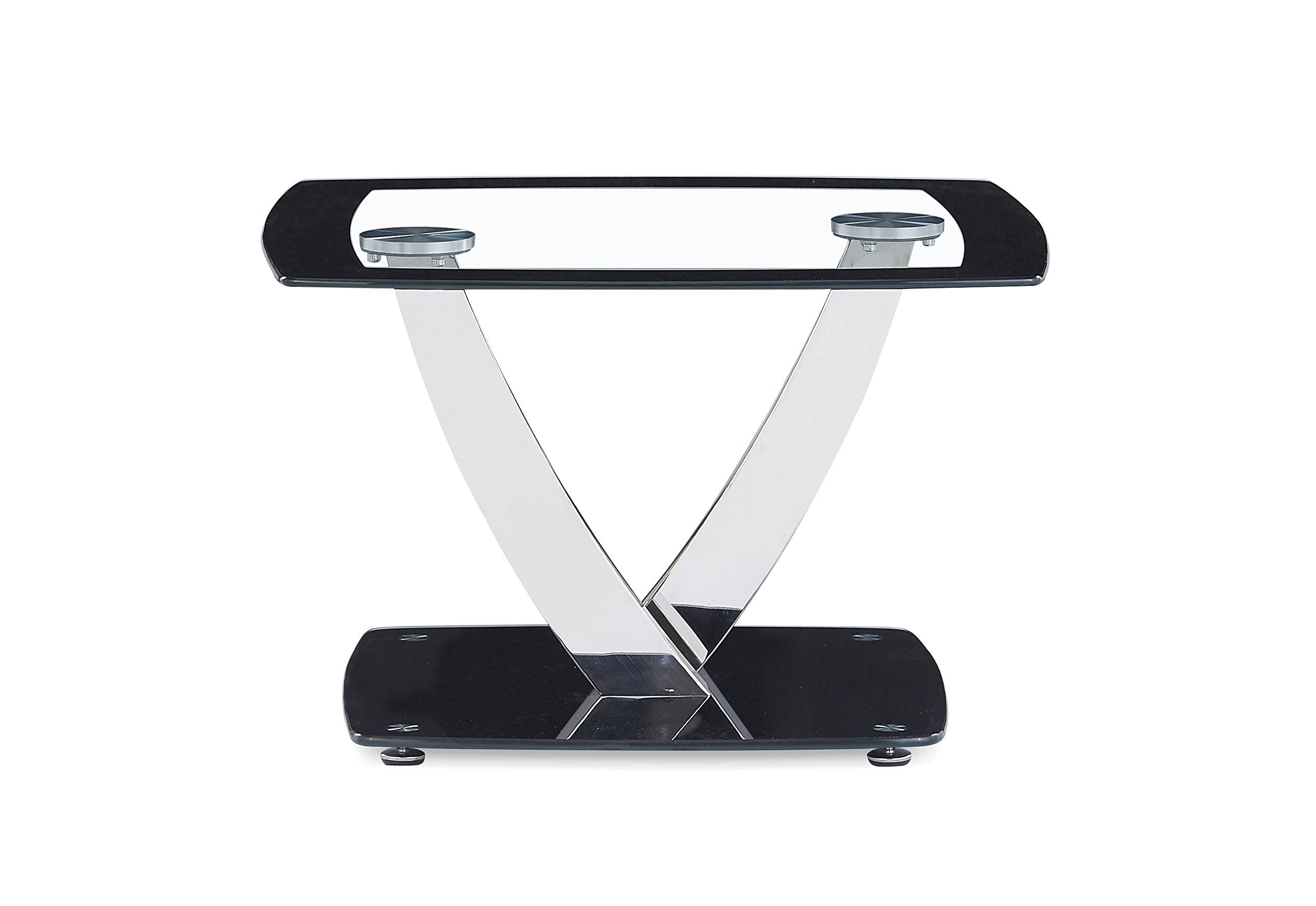 Global Furniture End Table Black