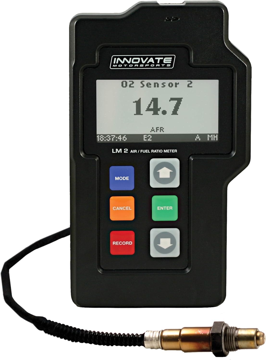 Innovate Motorsports (3837) LM-2 (BASIC) Digital Air/Fuel Ratio Wideband Meter incl. Bosch LSU 4.9 , Black