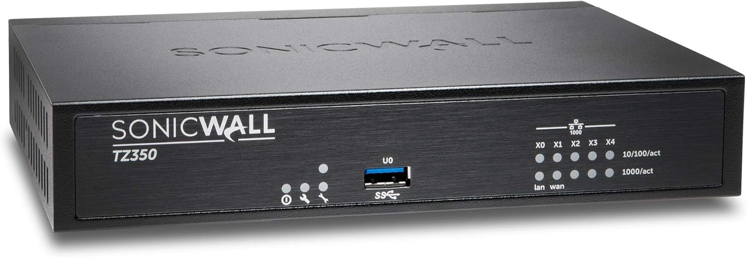 SonicWall TZ350 Wireless-AC Network Security Appliance 3YR Competitive Trade-in Advanced Edition (02-SSC-4465)