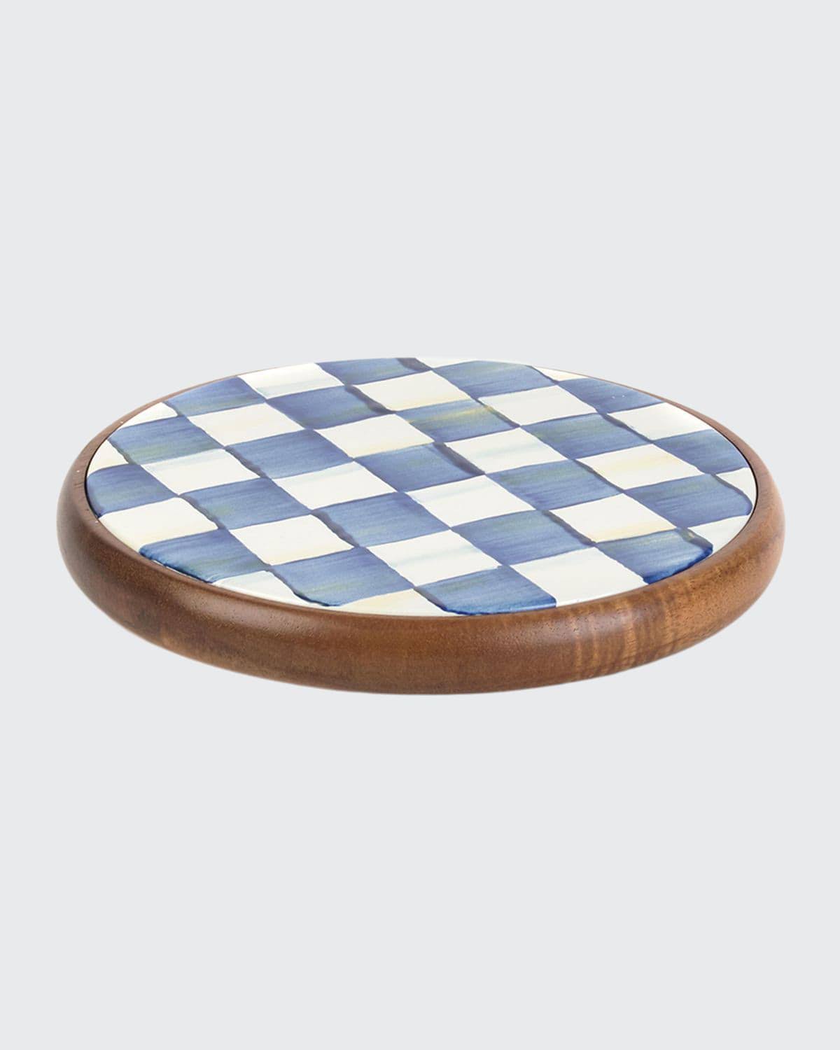 MacKenzie-Childs Royal Check Trivet