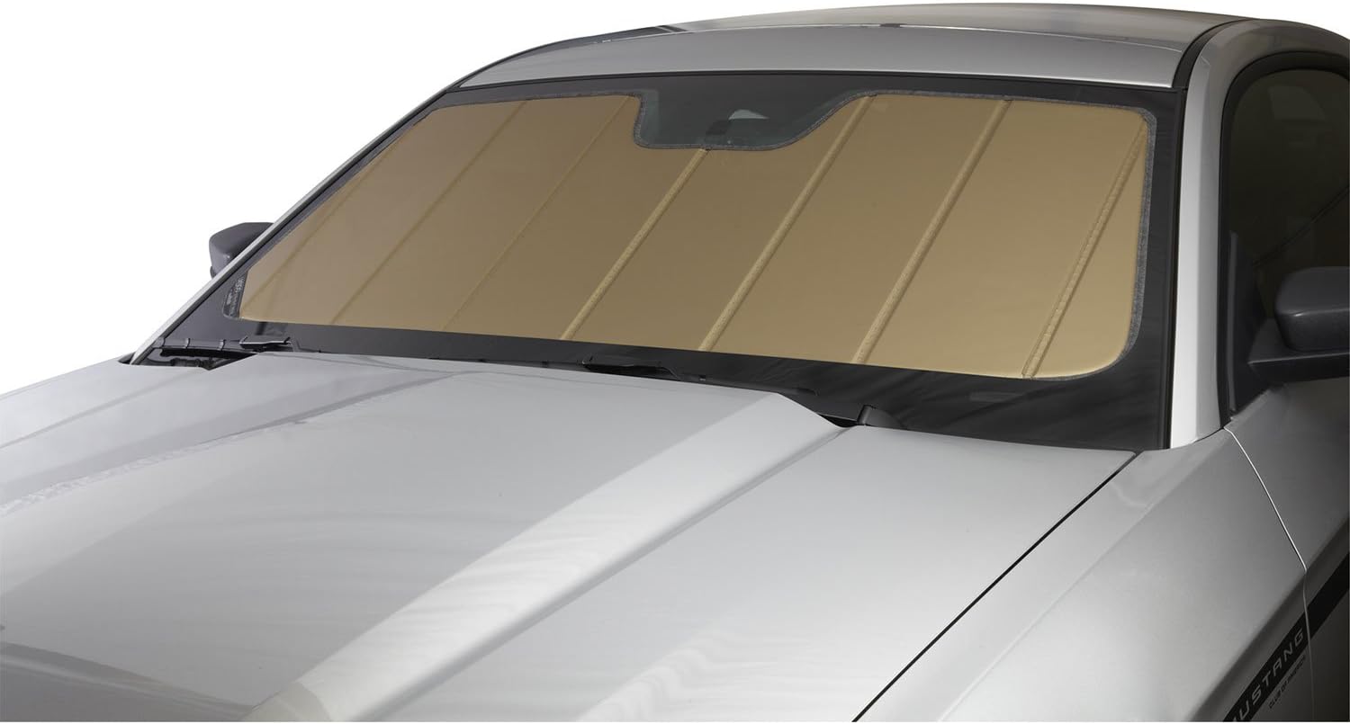 Covercraft UVS100 Custom Sunscreen | UV11310SV | Compatible with Select Chevrolet Silverado/GMC Sierra Models, Silver Pack of 2