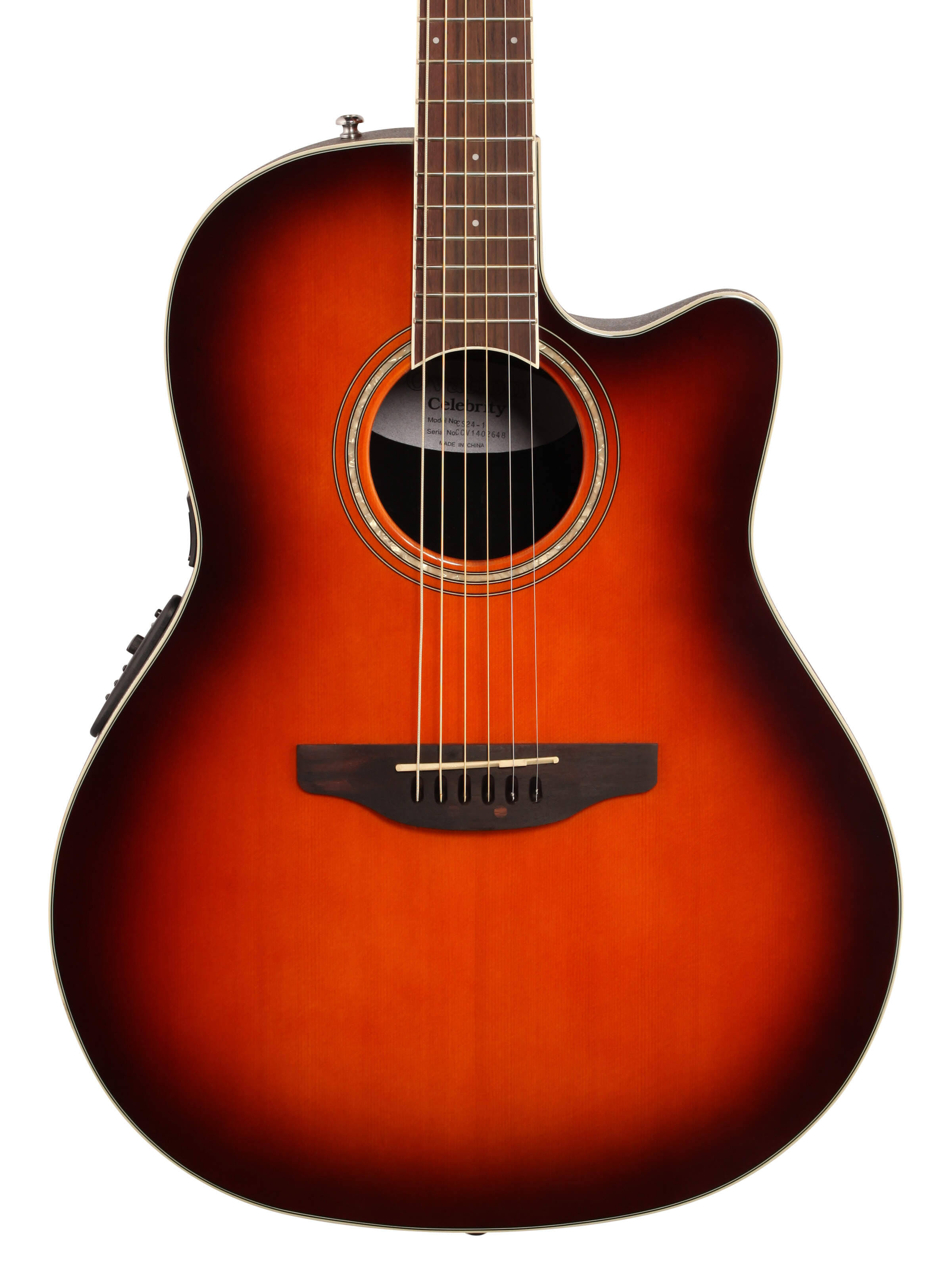 Ovation Cs24-1 Celebrity Standard Acoustic Electric Guitar (Sunburst)