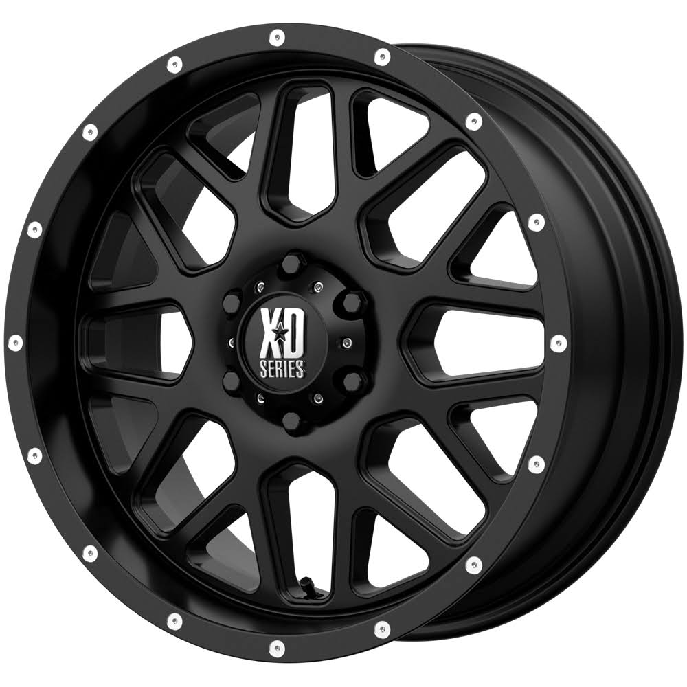 XD Series XD820 Grenade Satin Black 20x9 6x120 18mm (XD82029077718)