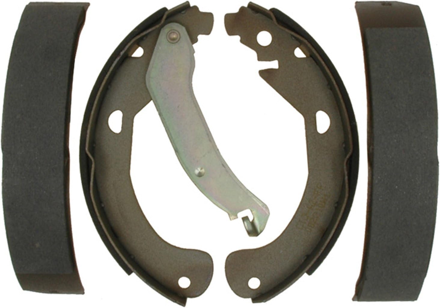 ACDelco Silver 14795B Bonded Rear Drum Brake Shoe Set with Lever