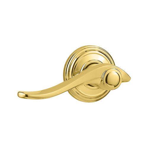 Kwikset 968AVLRH-26 Avalon Right Hand Dummy Lever Interior Trim Pack in Polished Chrome