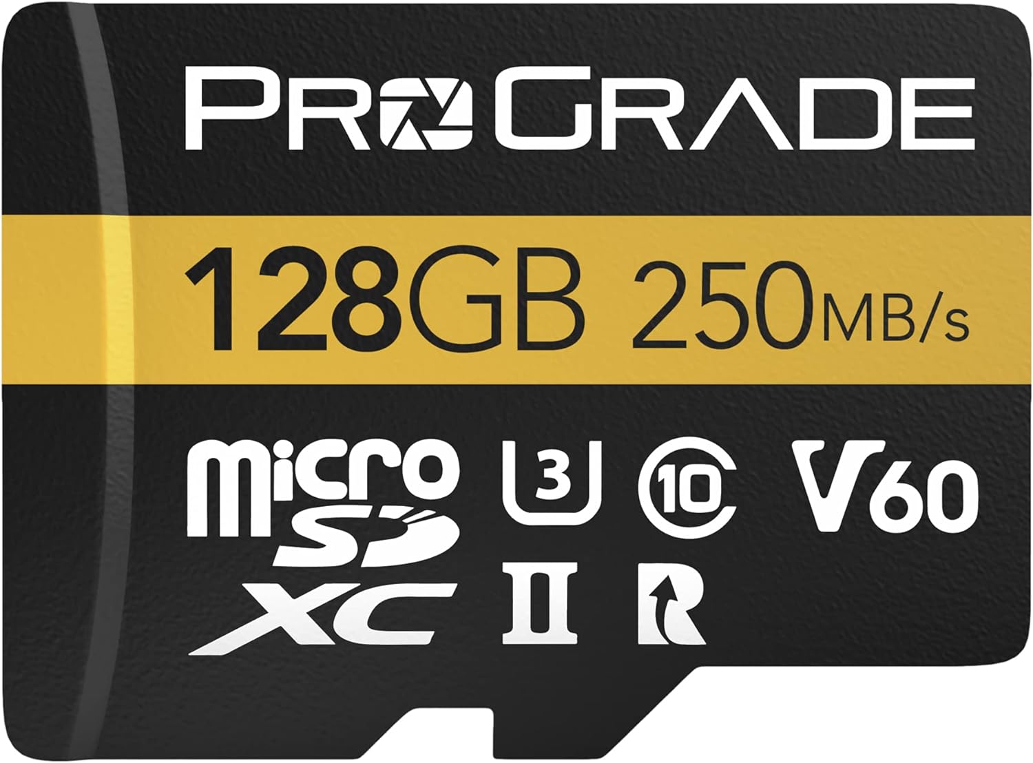 ProGrade Digital microSD Memory Card - V60 microSD Card for DSLR and Action Cameras - High Speed Transfer of Files & Large Storage - Up to 250MB/s Read and 130MB/s Write Speed 128 GB Pack of 2