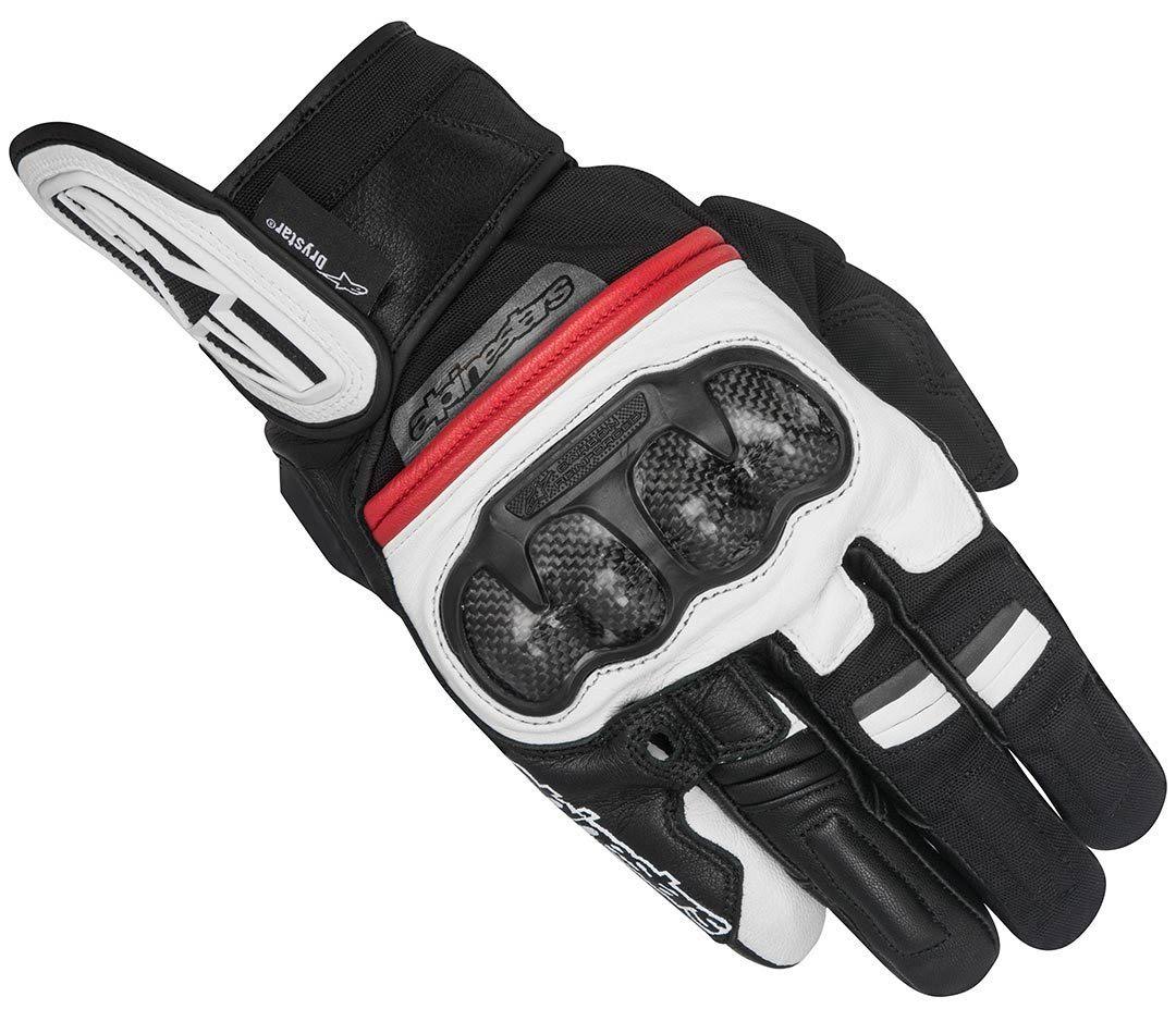 Alpinestars Rage Drystar Black White Red Gloves