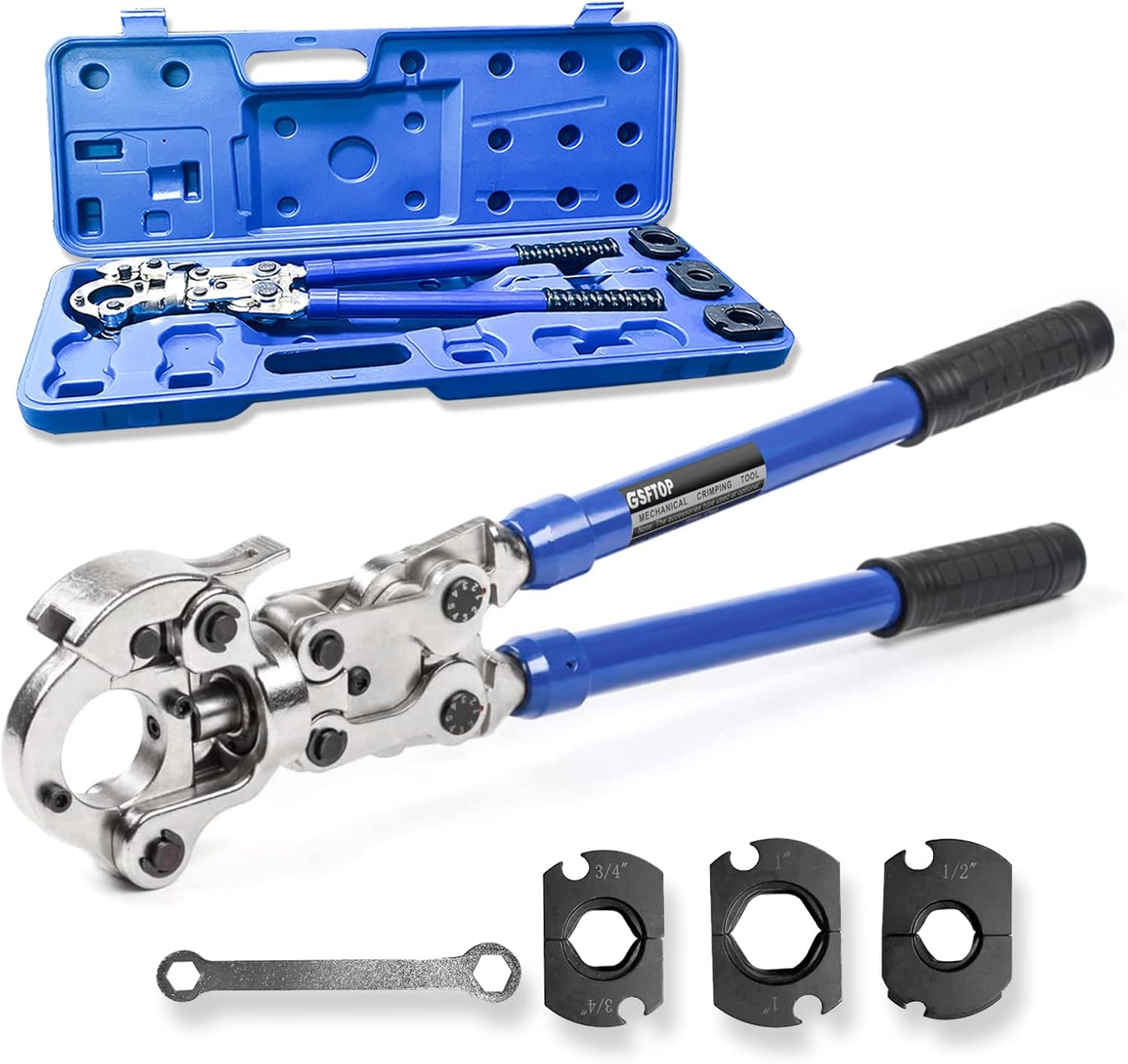 GSFTOP Copper Tube Fittings Crimping Tool with 1/2