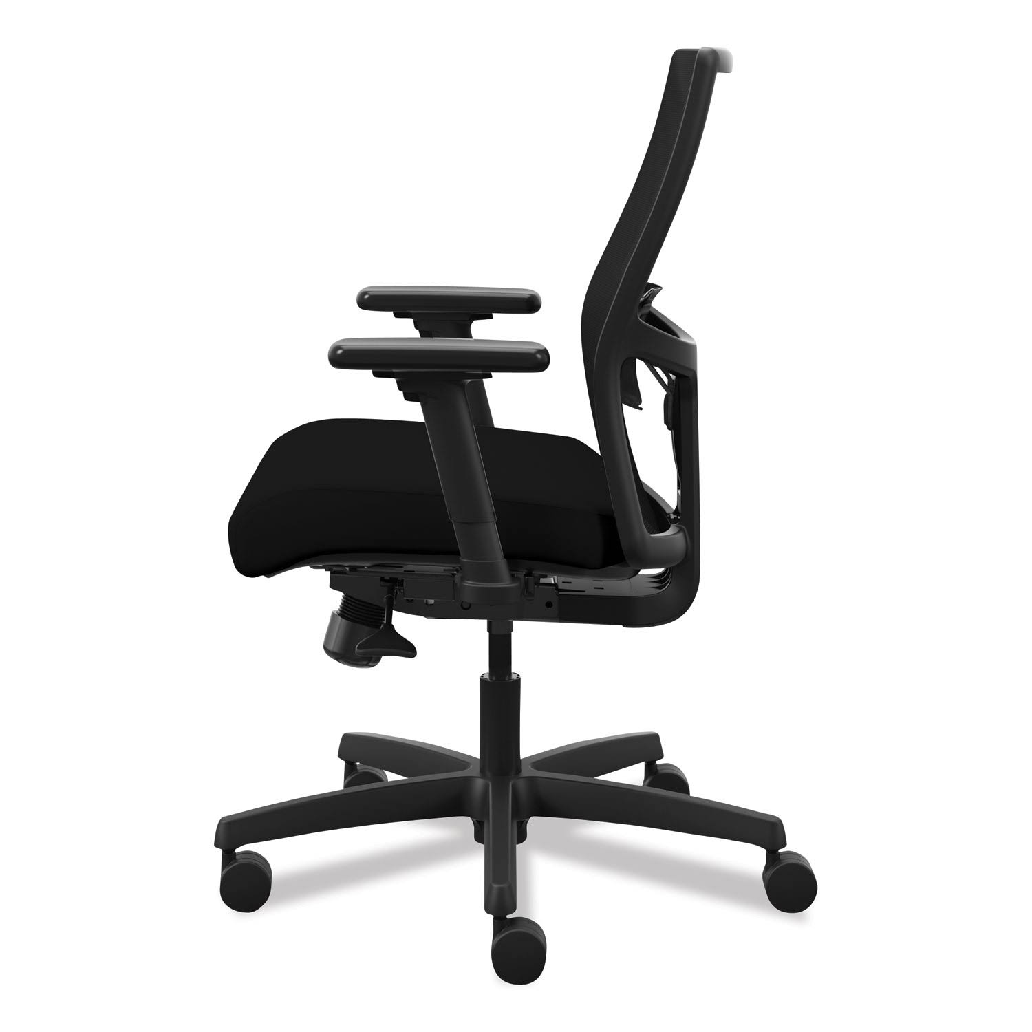 HON Ignition 2.0 Ilira-Stretch Low-Back Mesh Task Chair, Black