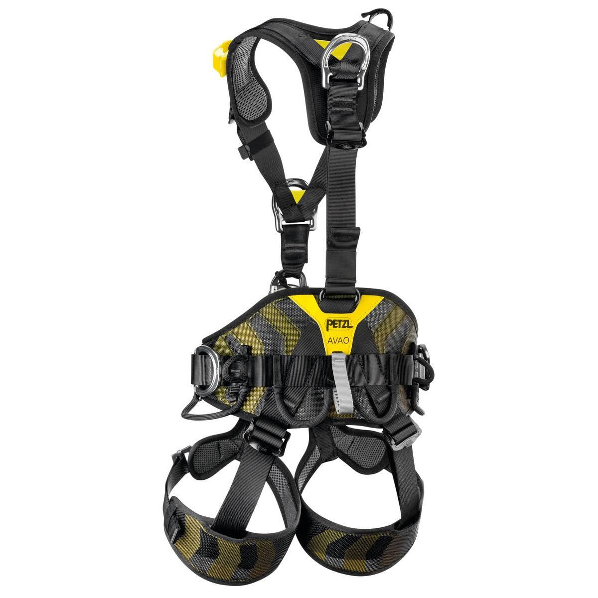Petzl AVAO Bod European Version Full Body Work harness-Black/Yellow-0