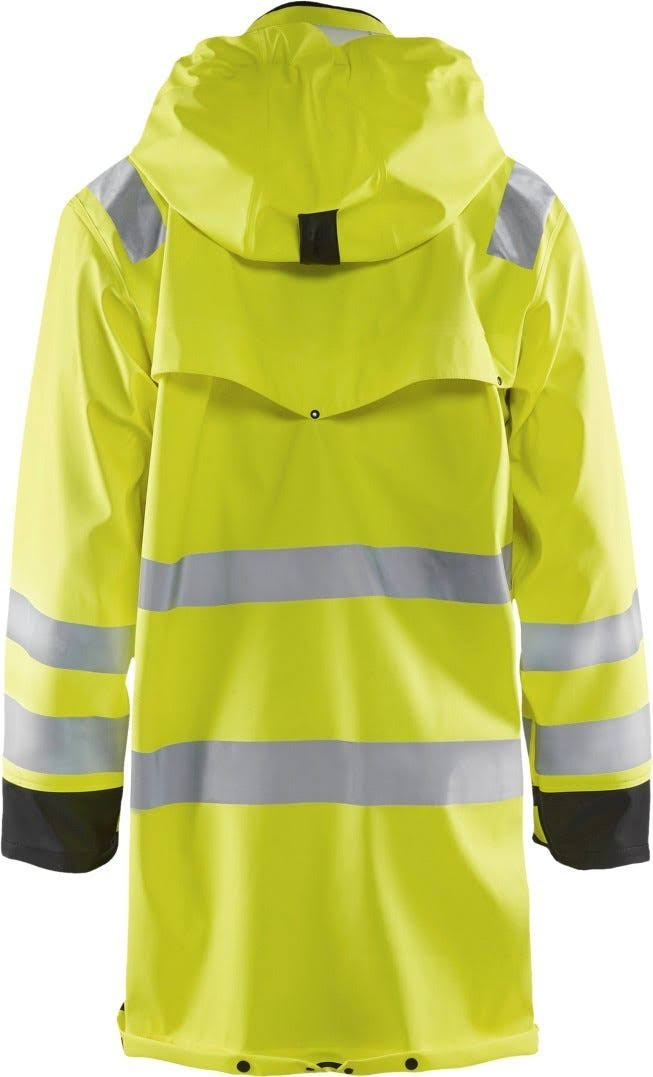 Blaklader Hi-Vis Rain Coat S Yellow / Black