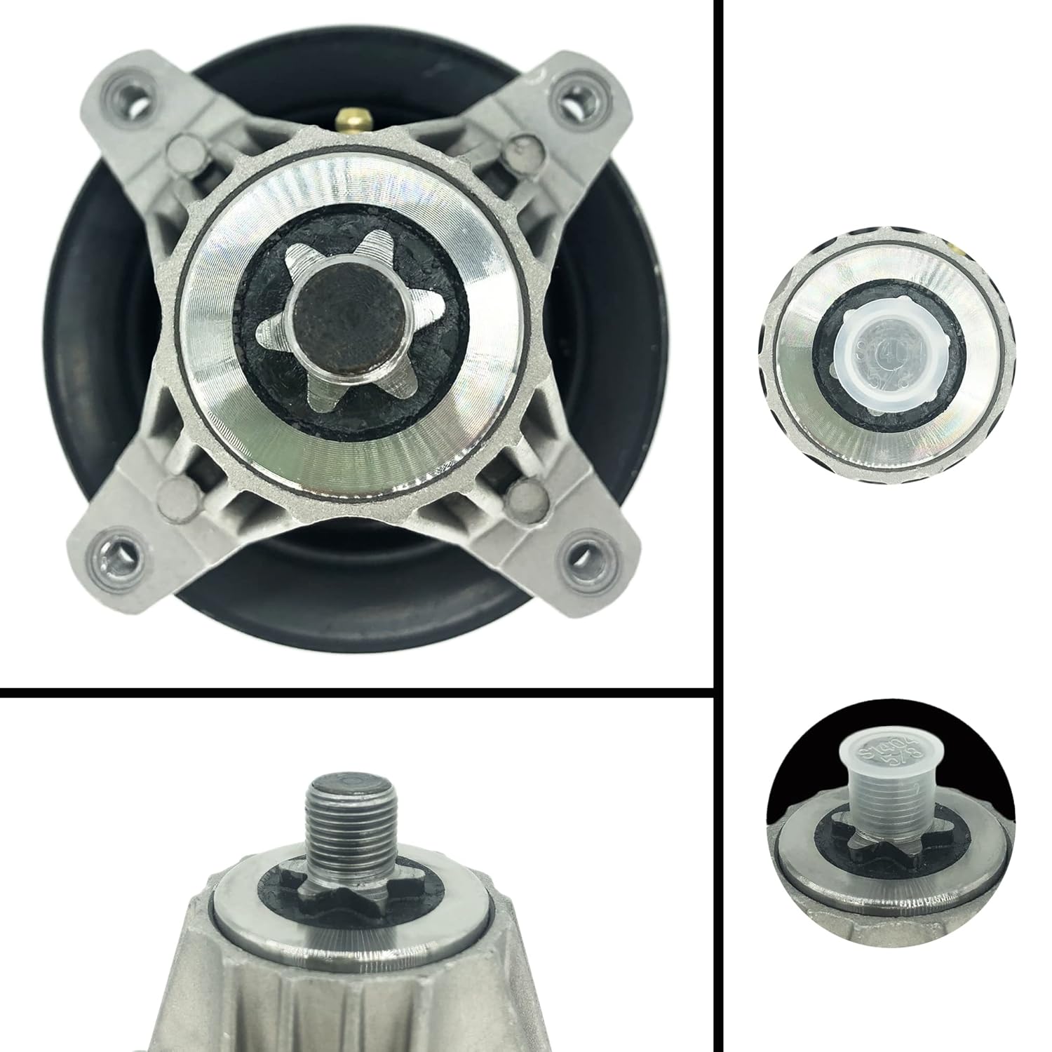 SWIPROY Lawn Mover Spindle Assembly Replace Cub Cadet MTD 918-04822A 918-04822B 918-04889 Fit LTX1040 LTX1042-1 Pack of 2