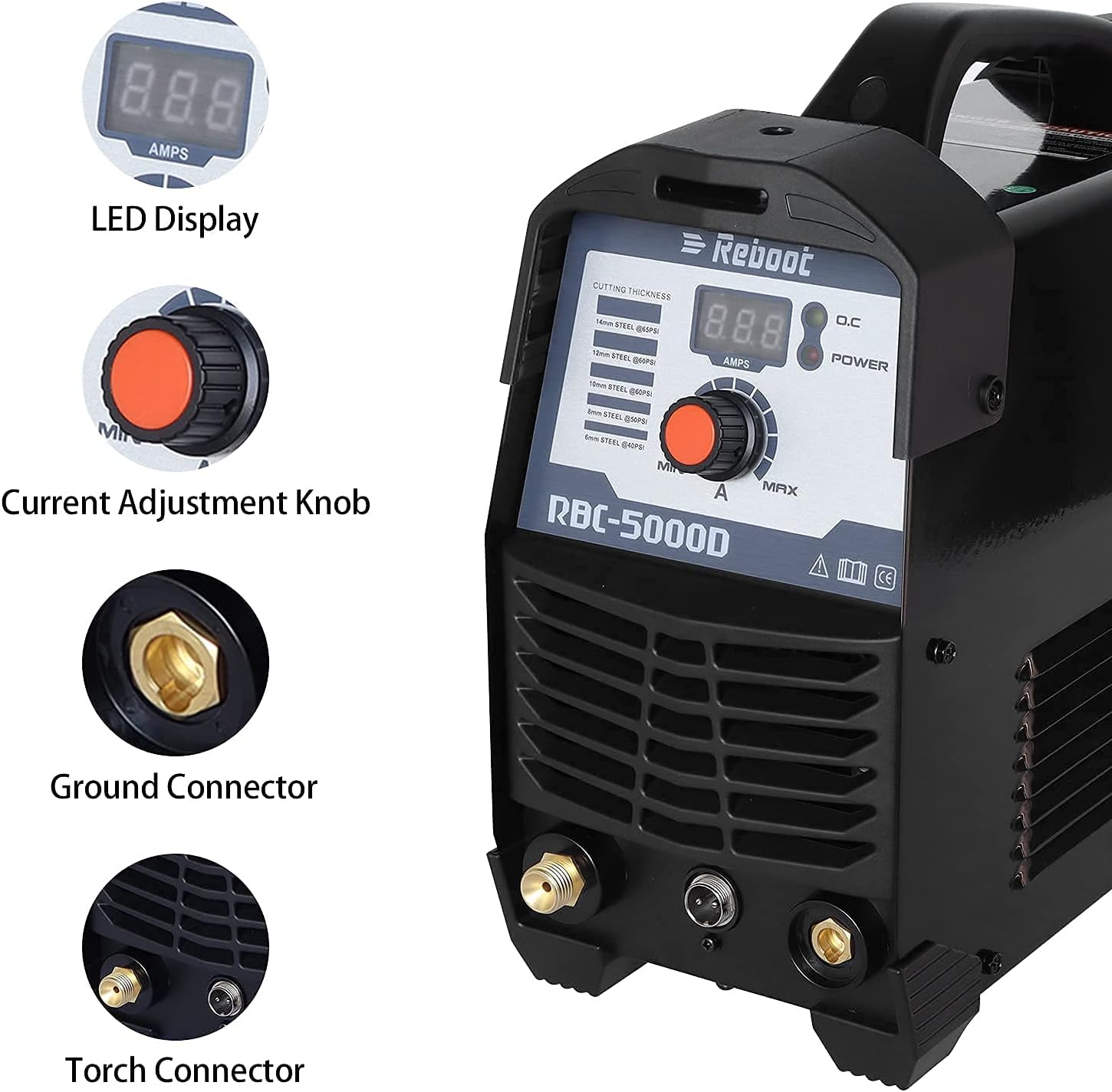 Reboot Plasma Cutter,50 Amp 1/2