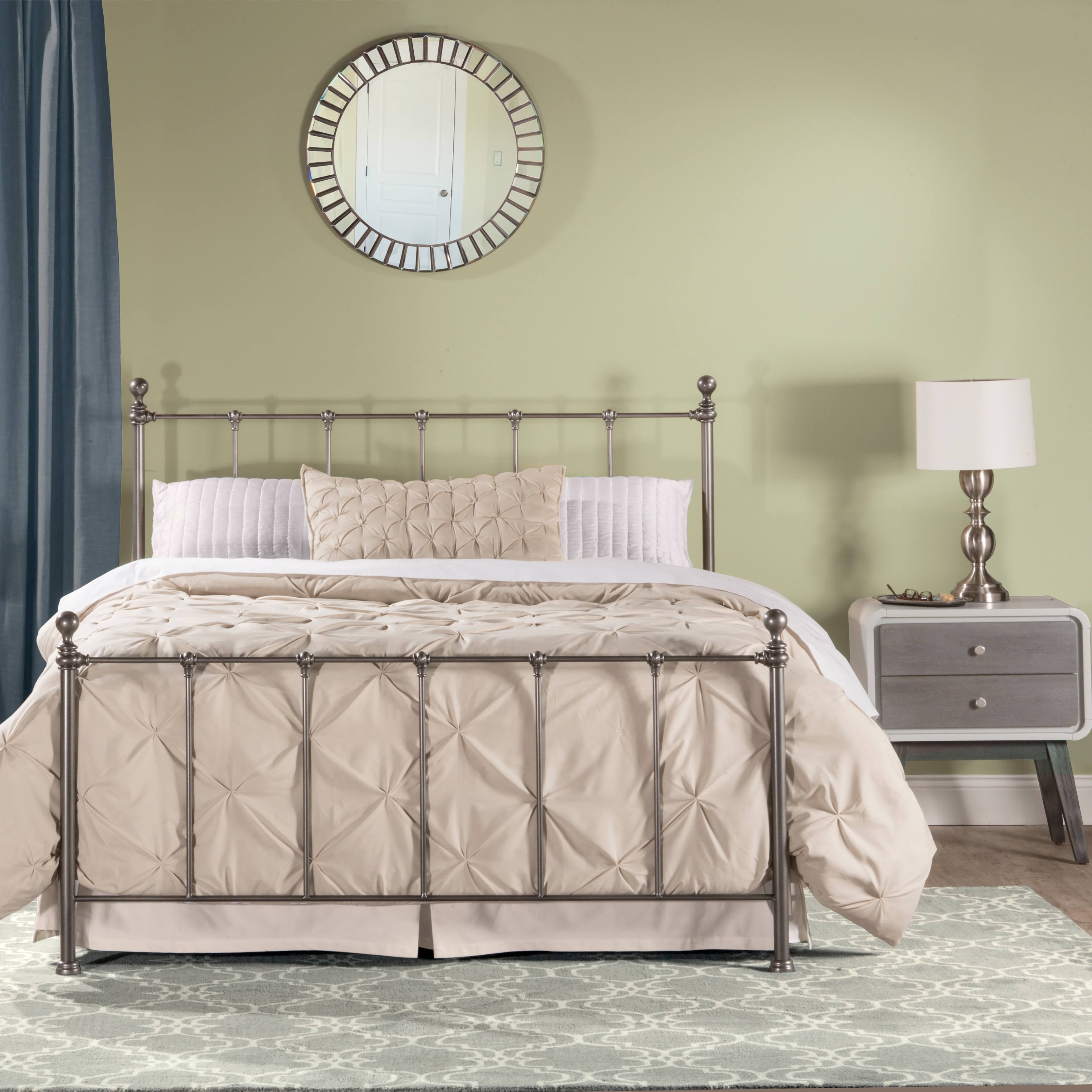 Hillsdale Furniture Molly Black Steel Queen Bed