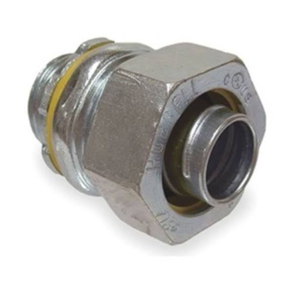 Raco 3403 Straight Connector, 3/4 in, Non Insulated