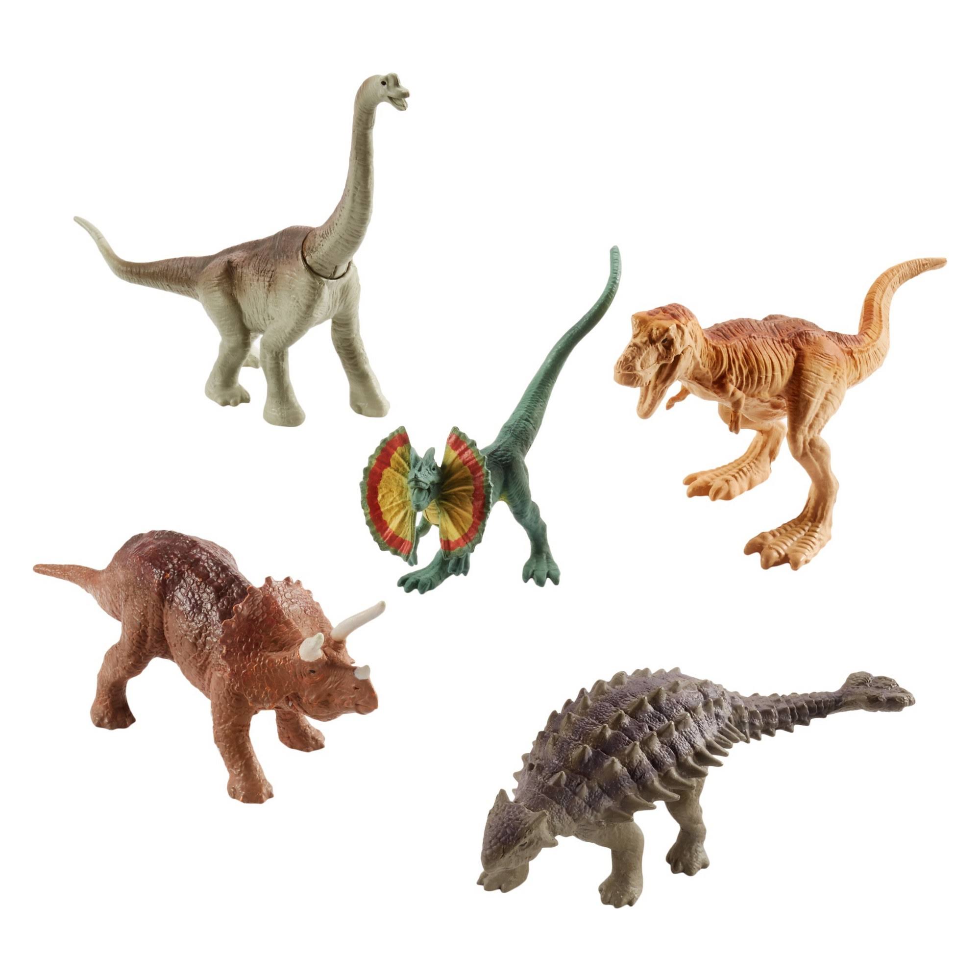 Jurassic World Legacy Collection Mini Action Dinos 5 Pack Set 1 2