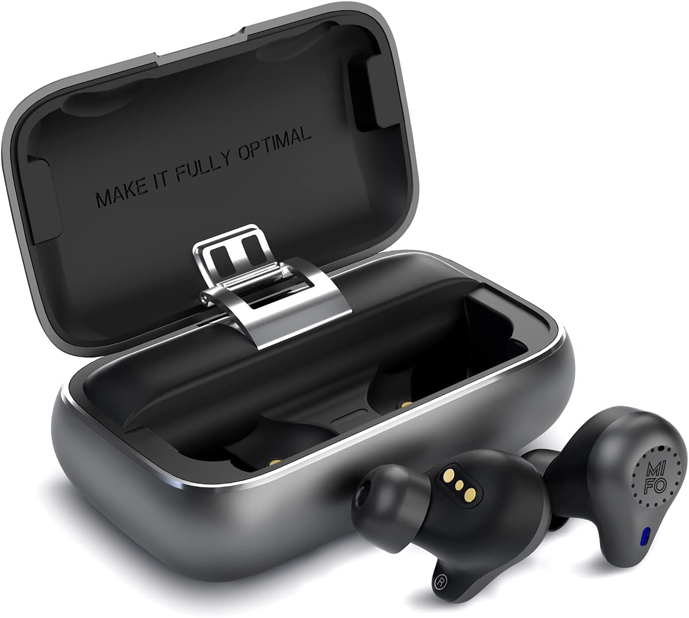 Truly Wireless Earbuds Mifo O5 Gen 2,Bluetooth 5.2 in-Ear Environmental Noise Cancelling Headphones,150 Hours of Playback Dynamic Bass APT-X Earphones,IPX7 Sports Earbuds