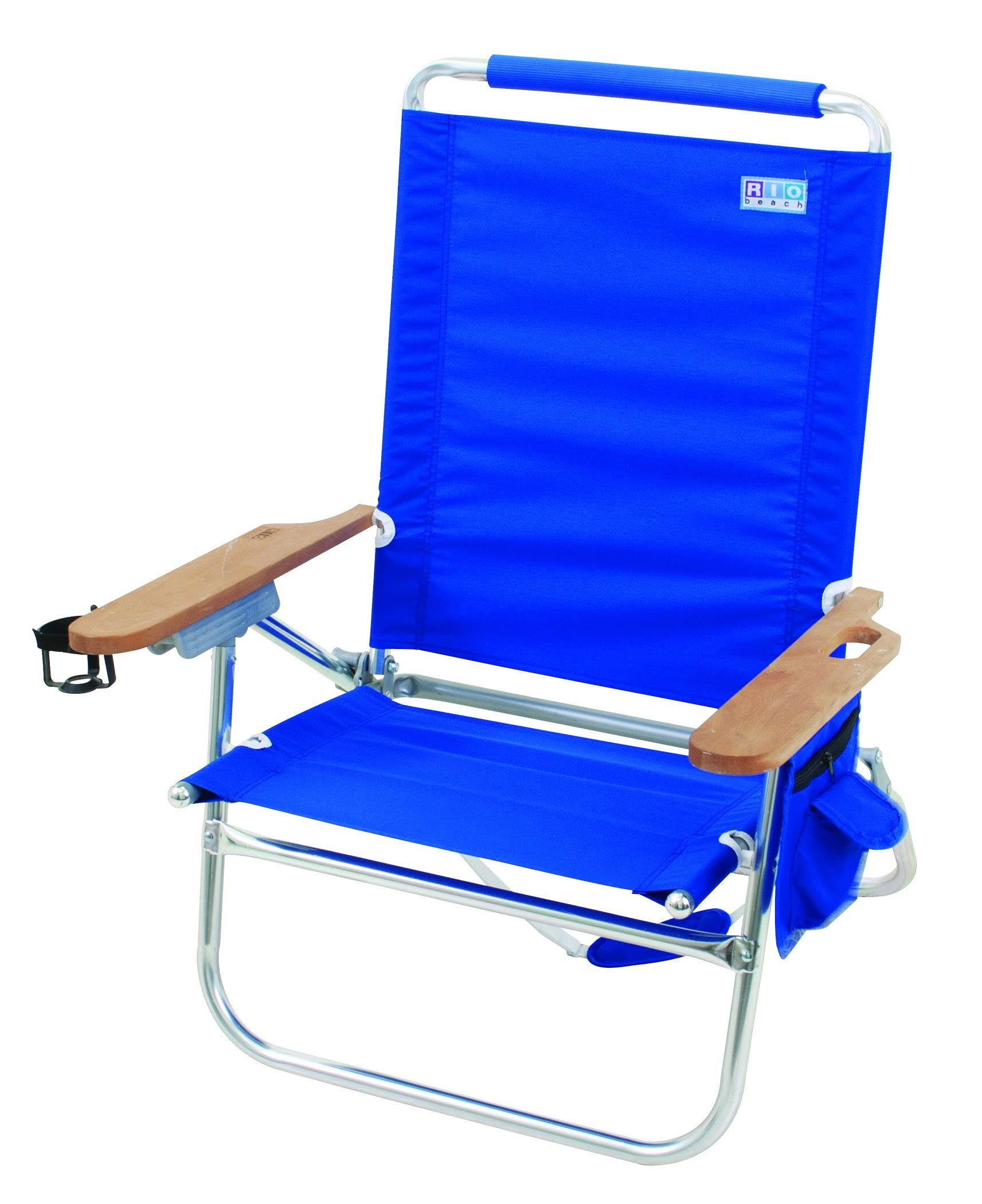 Rio Gear Rio Brands Beach Bum Beach Chair, Blue