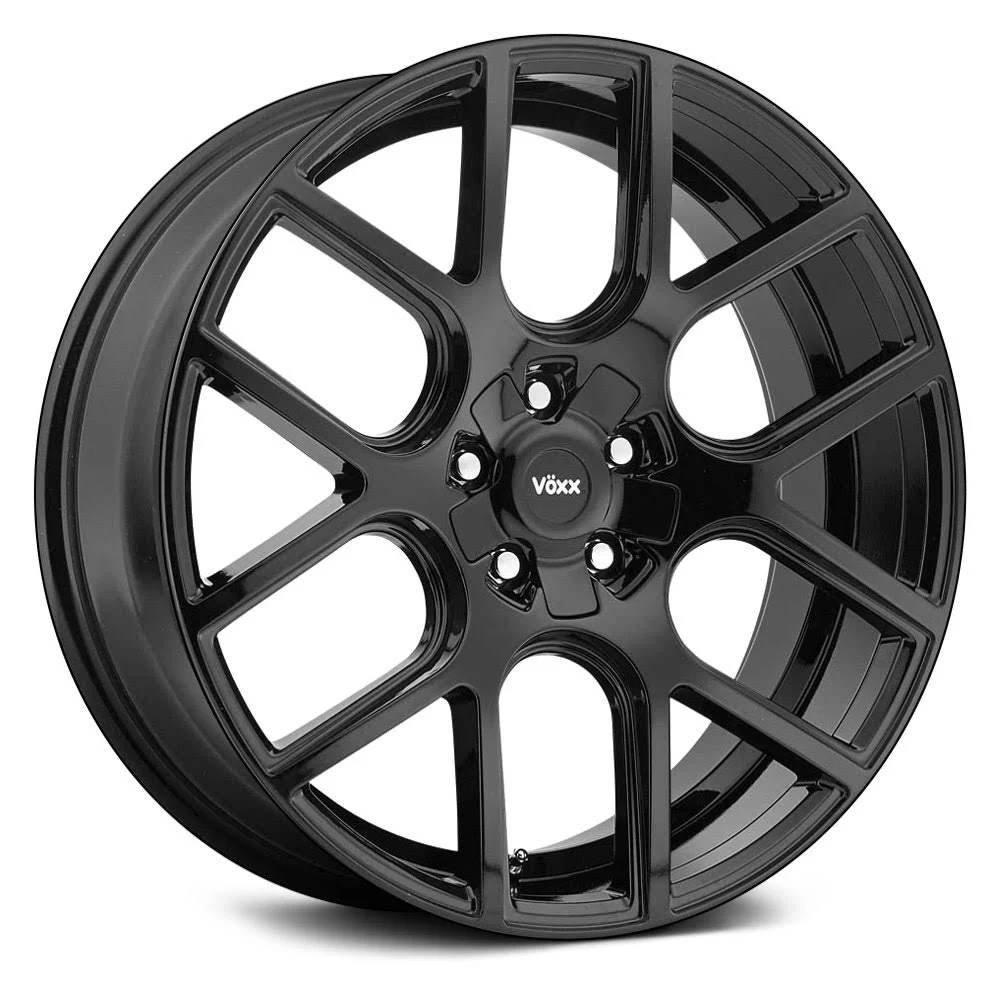 Voxx Lago Gloss Black Wheel 18x8 5x112/120 40mm