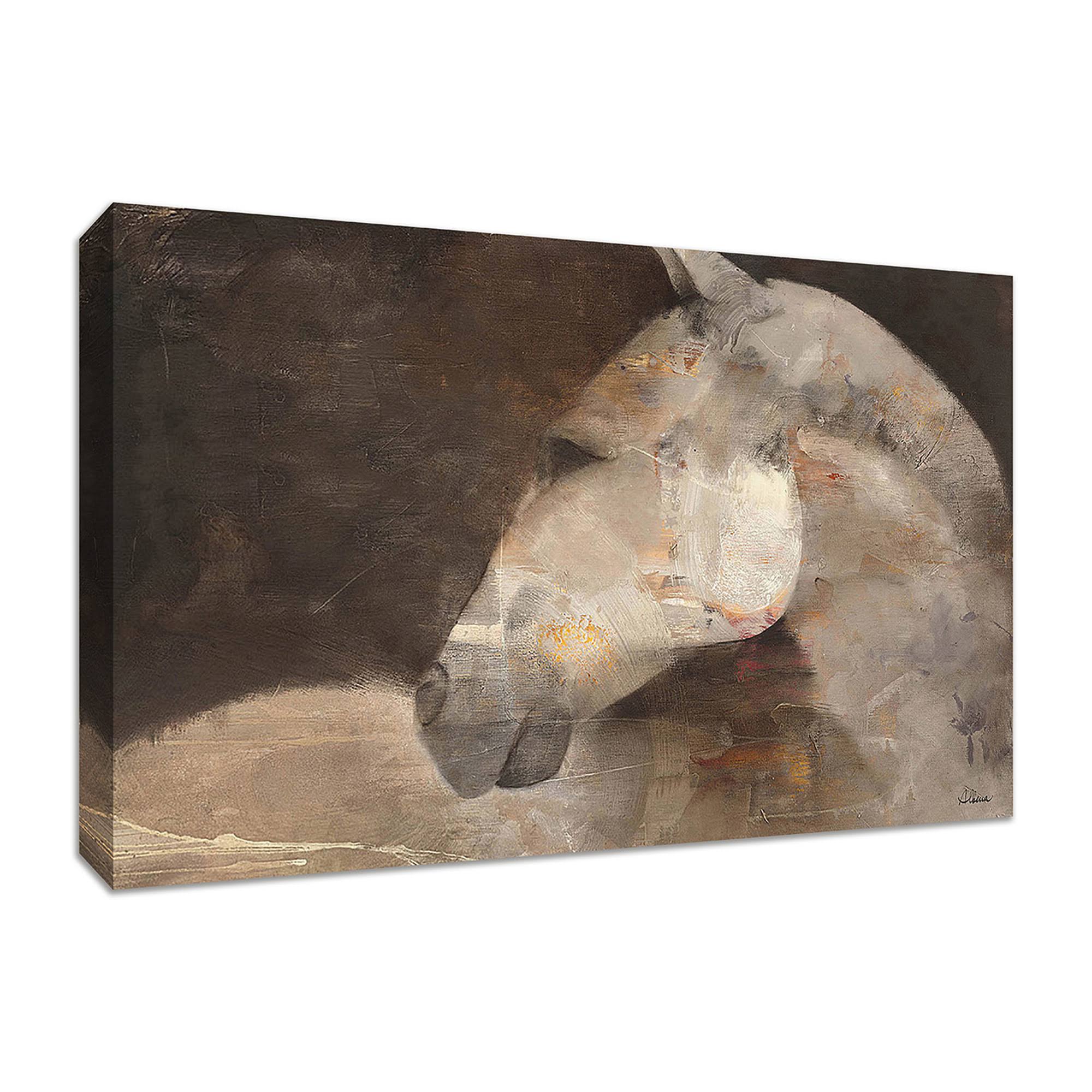 Looking Back by Albena Hristova, 57x22 x 38x22 Fine Art Giclee Print on