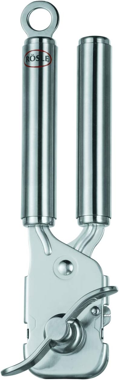 Rosle Stainless Steel Can Opener with Pliers Grip, 7-inch Pack of 2