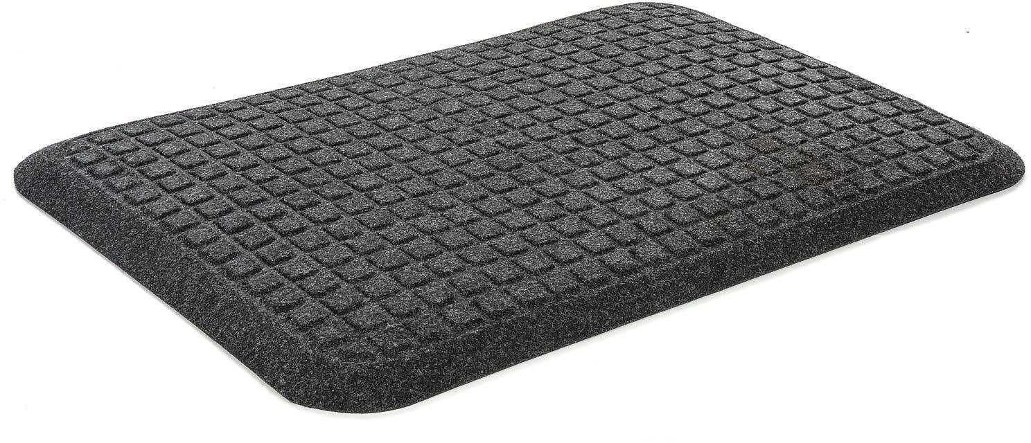 M+A Matting 4443012232 GetFit Standup Coal Black 22 in. x 32 in. Anti-Fatigue Mat