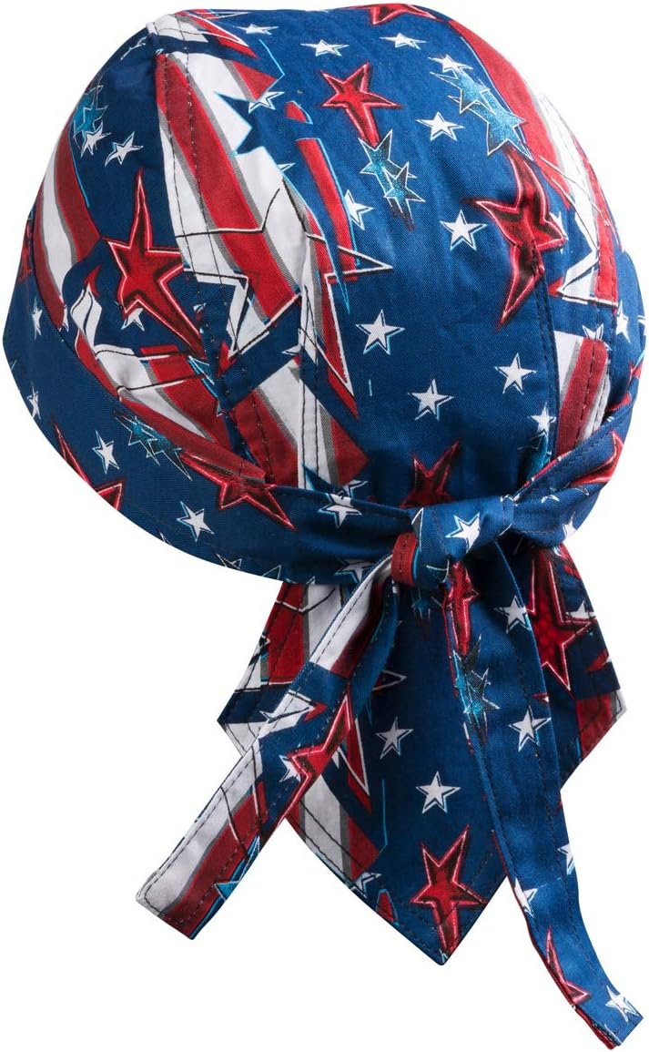 Lincoln Electric Welding Doo Rag | Mesh Inside Liner | All American Print |K3204-ALL Pack of 2