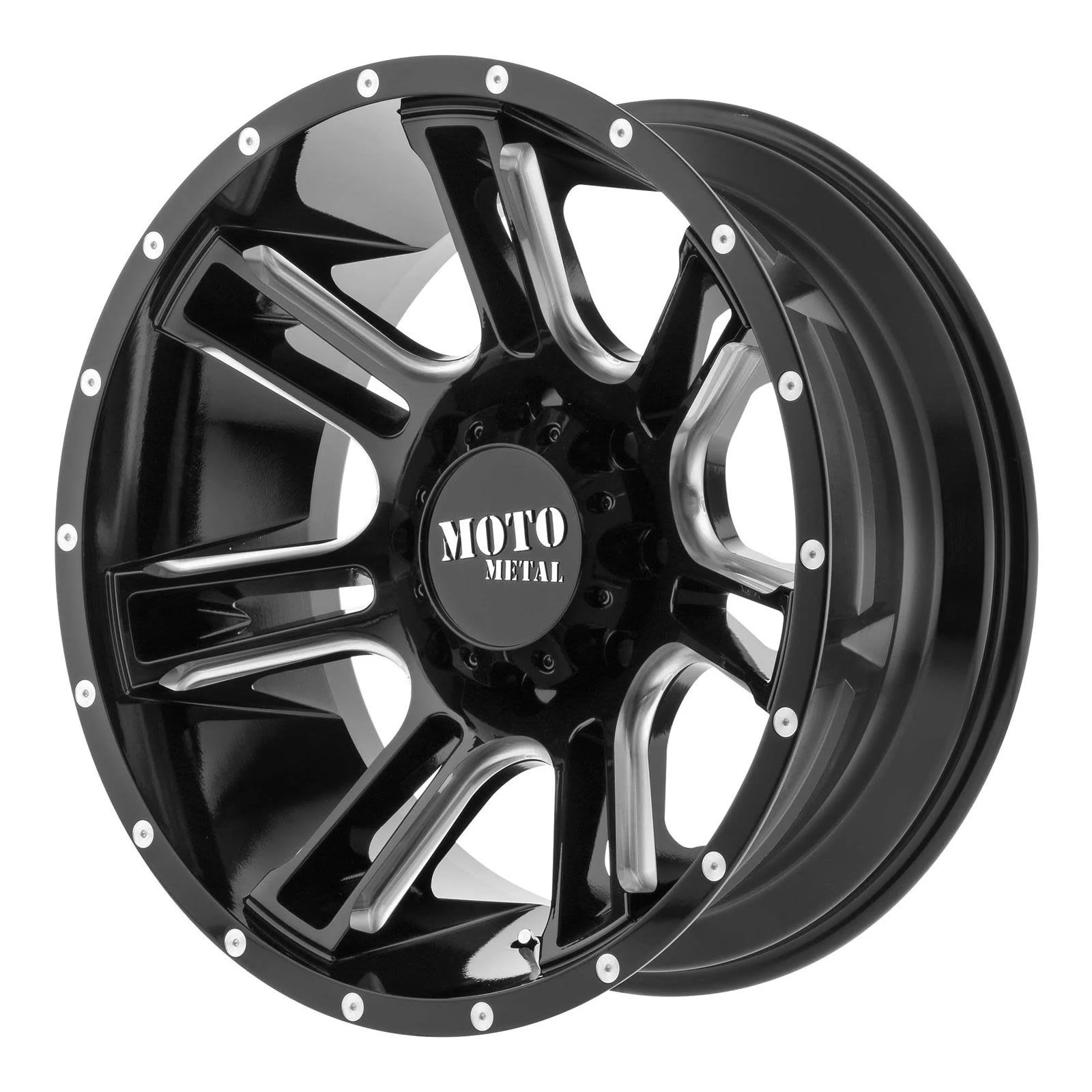 Moto Metal MO982 Amp Wheel 18x10 8x170 Gloss Black -24mm