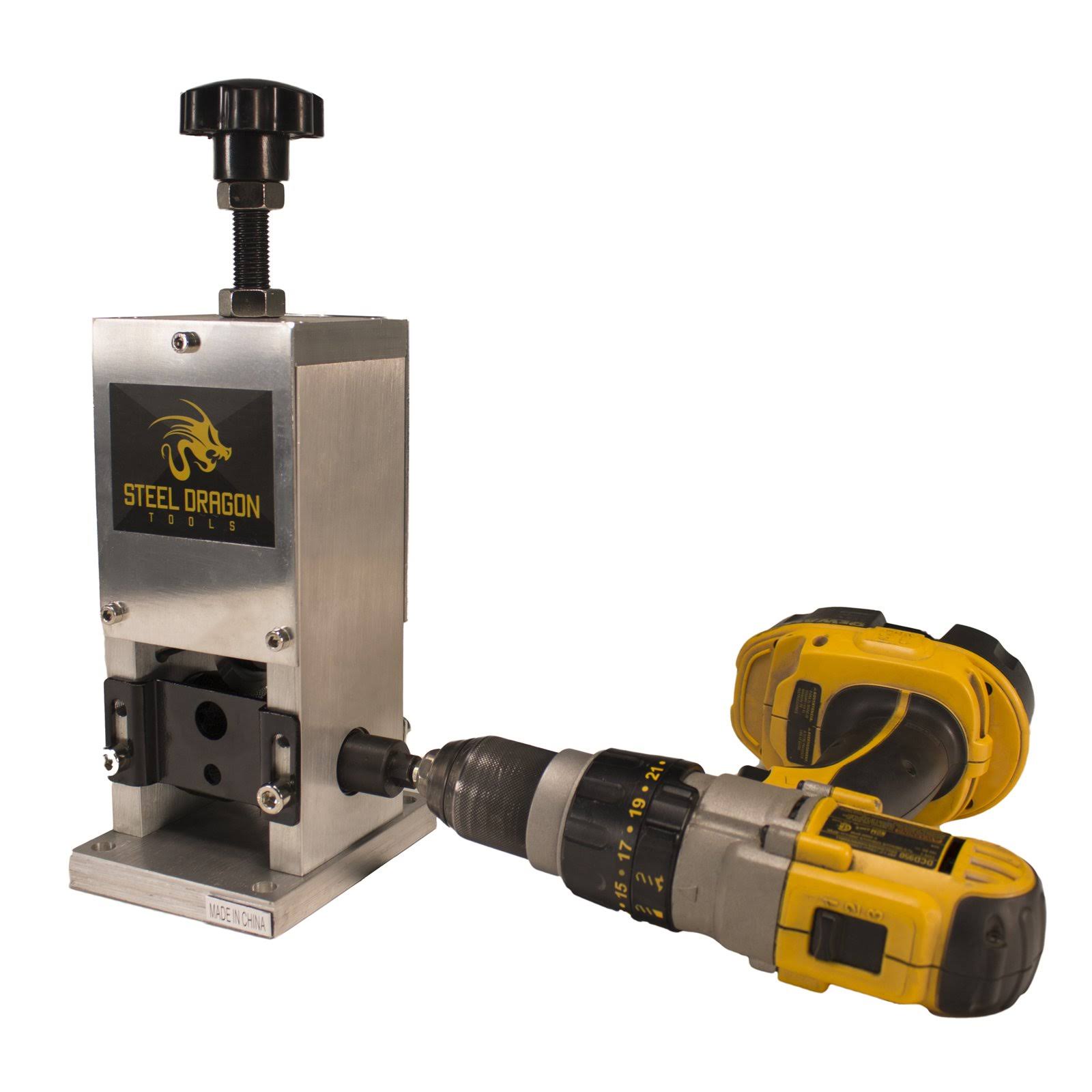 Steel Dragon Tools WRA15 Benchtop Automatic Wire Stripping Machine Strip Scrap Copper Wire