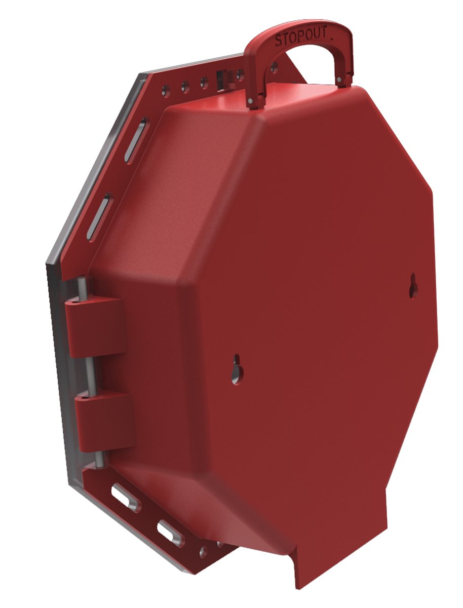 Accuform STOPOUT Look 'n Stop Group Lock Box, 13