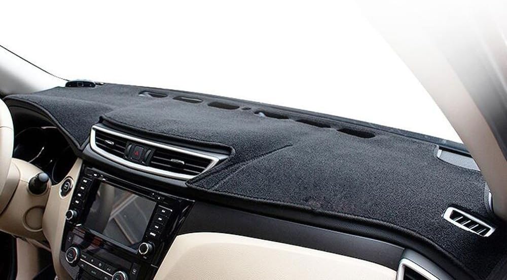 Salusy Black Dashboard Dash Protector Dash Mat Sun Cover Pad Compatible with Nissan Rogue X-trail 2014 2015 2016 2017 2018 2019/Nissan Rogue Sport SUV 2017 2018 2019 2020
