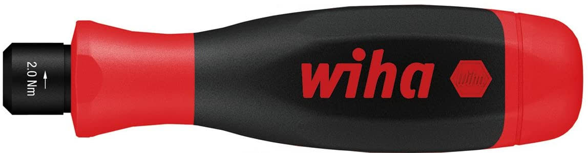Wiha 29201120 Variant 2x22Easy Torque Screwdriver, Black/Red, 1.2 N M