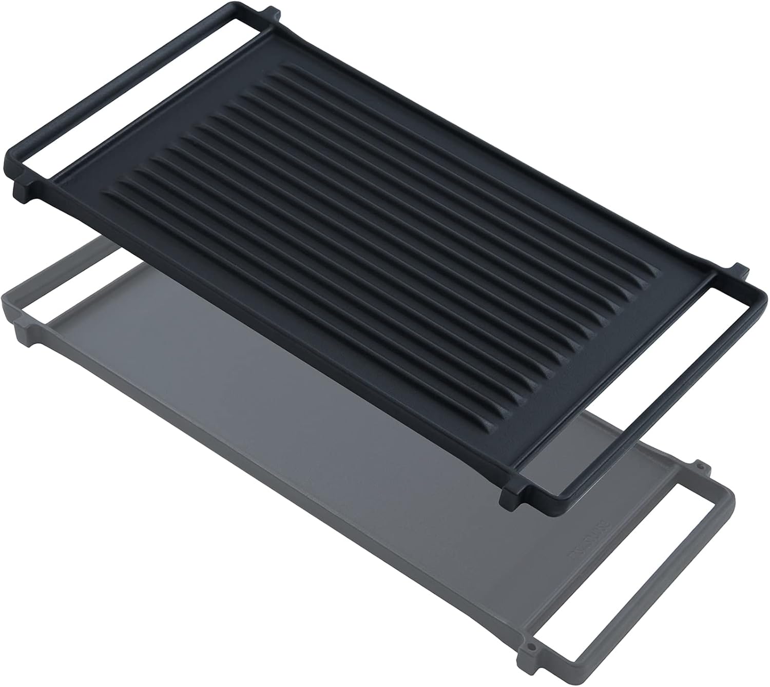 WB31X24998 WB31X24738 Griddle Replacement Parts For GE Stove Parts Top Griddle Plate General Electric Gas Range Parts Reversible Cast Iron Center Griddle Flat Top Pan 1 Pack Pack of 2