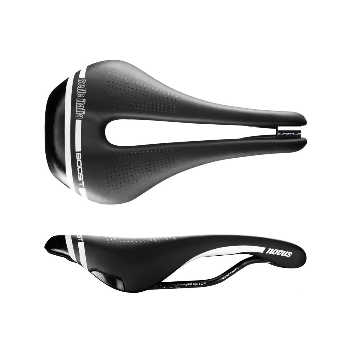 Selle italia Novus Boost TM Superflow Saddle Black