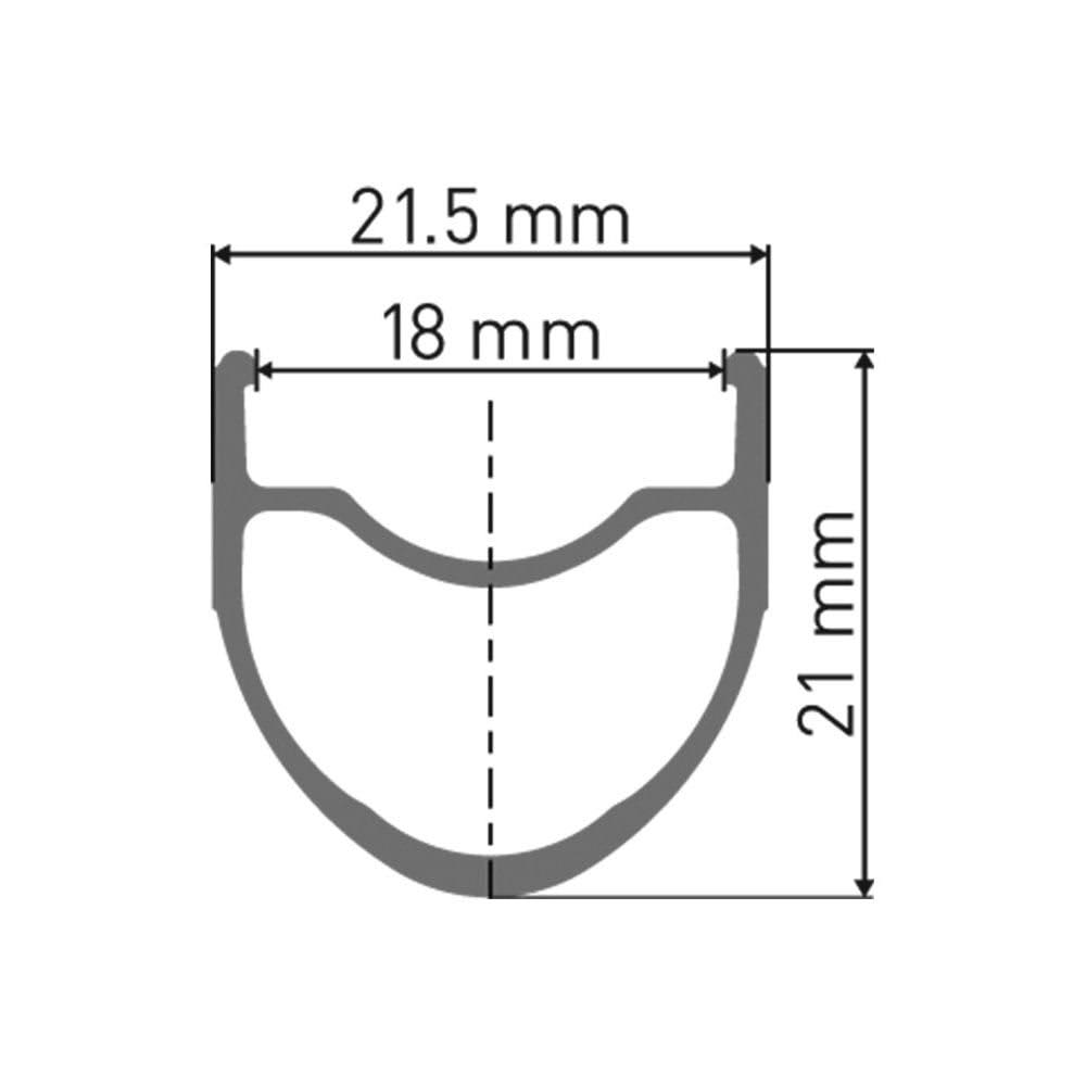DT Swiss R 460 700c Tubeless-Ready Road Disc Rim 28H Black
