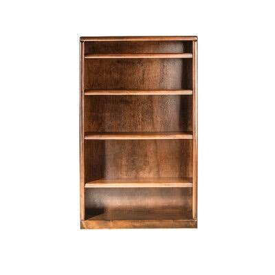 Kern 60x22 H x 36x22 W Standard Bookcase Loon Peak Color: Black Adler