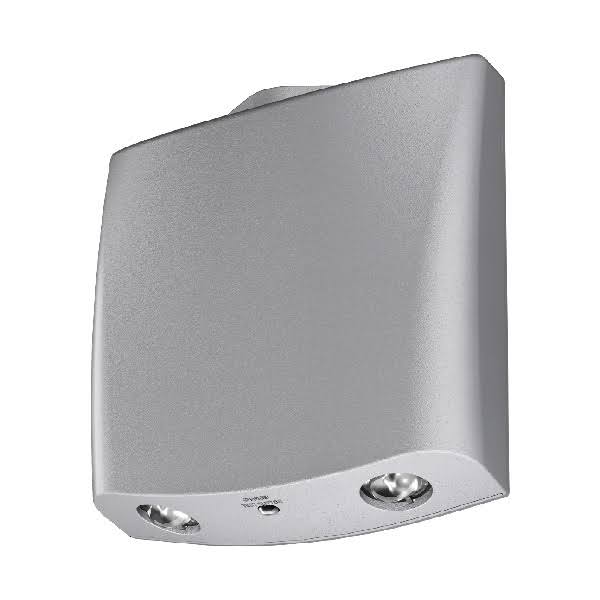 Cooper Lighting Sure-Lites LED Emergency Light, Fixed Optic, SD, NiCad Battery, 29' Coverage, Wet Location - Black