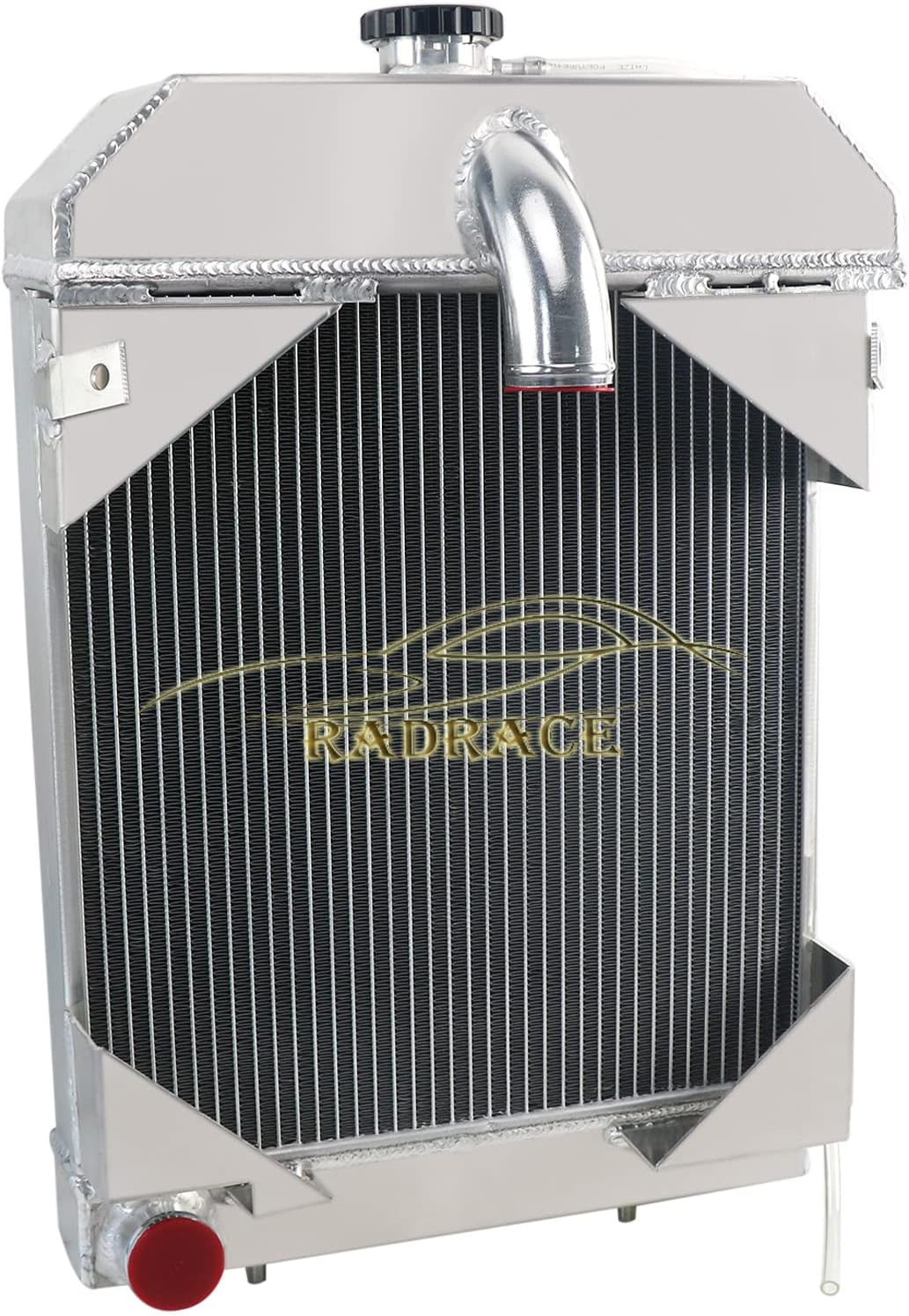 RadRace Tractor Radiator for New Case IH Harvester VA VAC VAI VAO VAH VTA2688 17066544 4 Row Core Aluminum Radiators