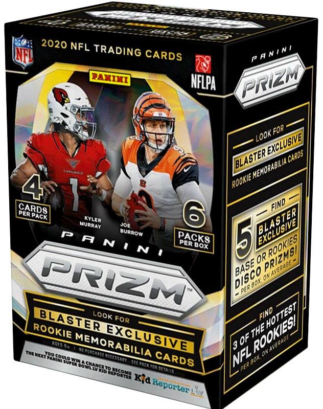 NFL Panini 2020 Prizm Football Trading Card BLASTER Box [6 Packs]
