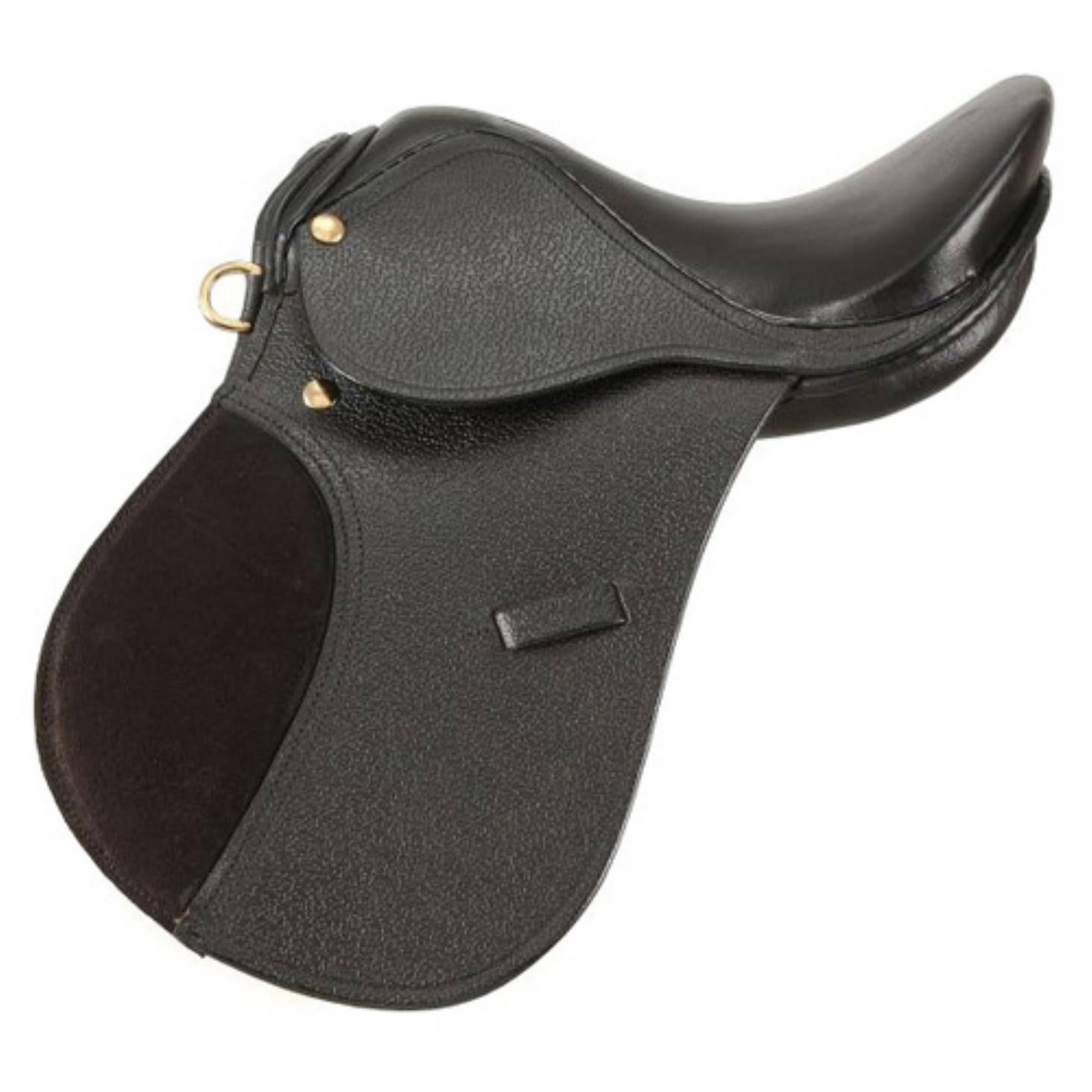 Silver Fox Miniature All Purpose Saddle - Black