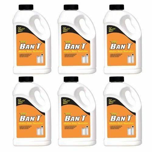 Case of 6 Pro Product Ban-T Bant Ban T Citric Acid Water Softener Iro
