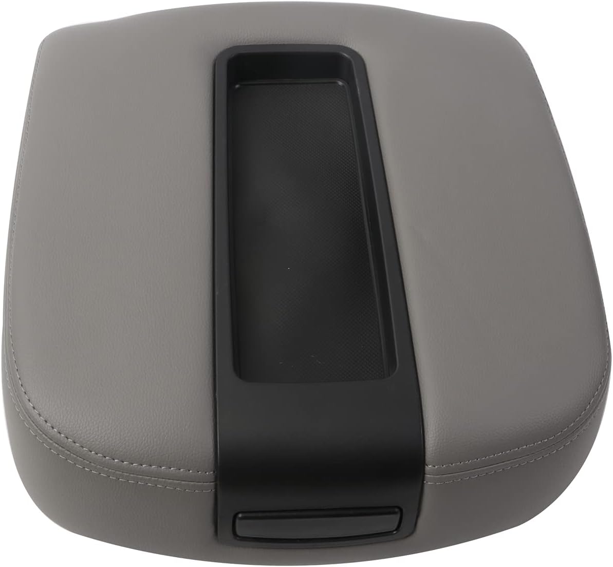 ZZDSNJ Center Console lid Arm Rest Cover Replacement Avalanche Silverado Tahoe Yukon XL Sierra 2007-2014 Armrest Center Console Cover Lid Kit (Black) 15217111, 15941534, 19328718 Pack of 2