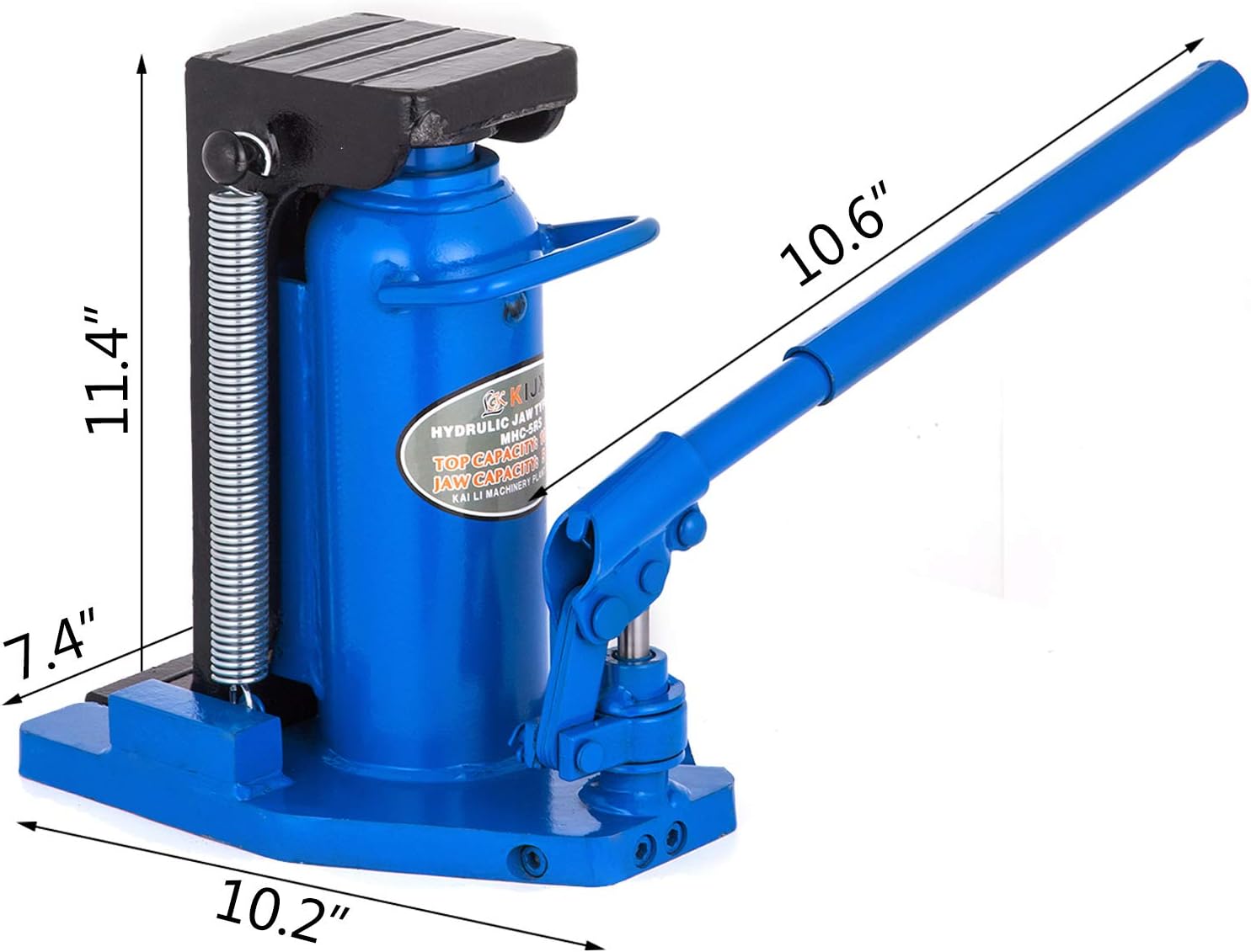Mophorn Toe Jack Lift 5T 10T Hydraulic Machine Toe Jack Lift Air Hydraulic Toe Jack Proprietary Heat Treated Steel